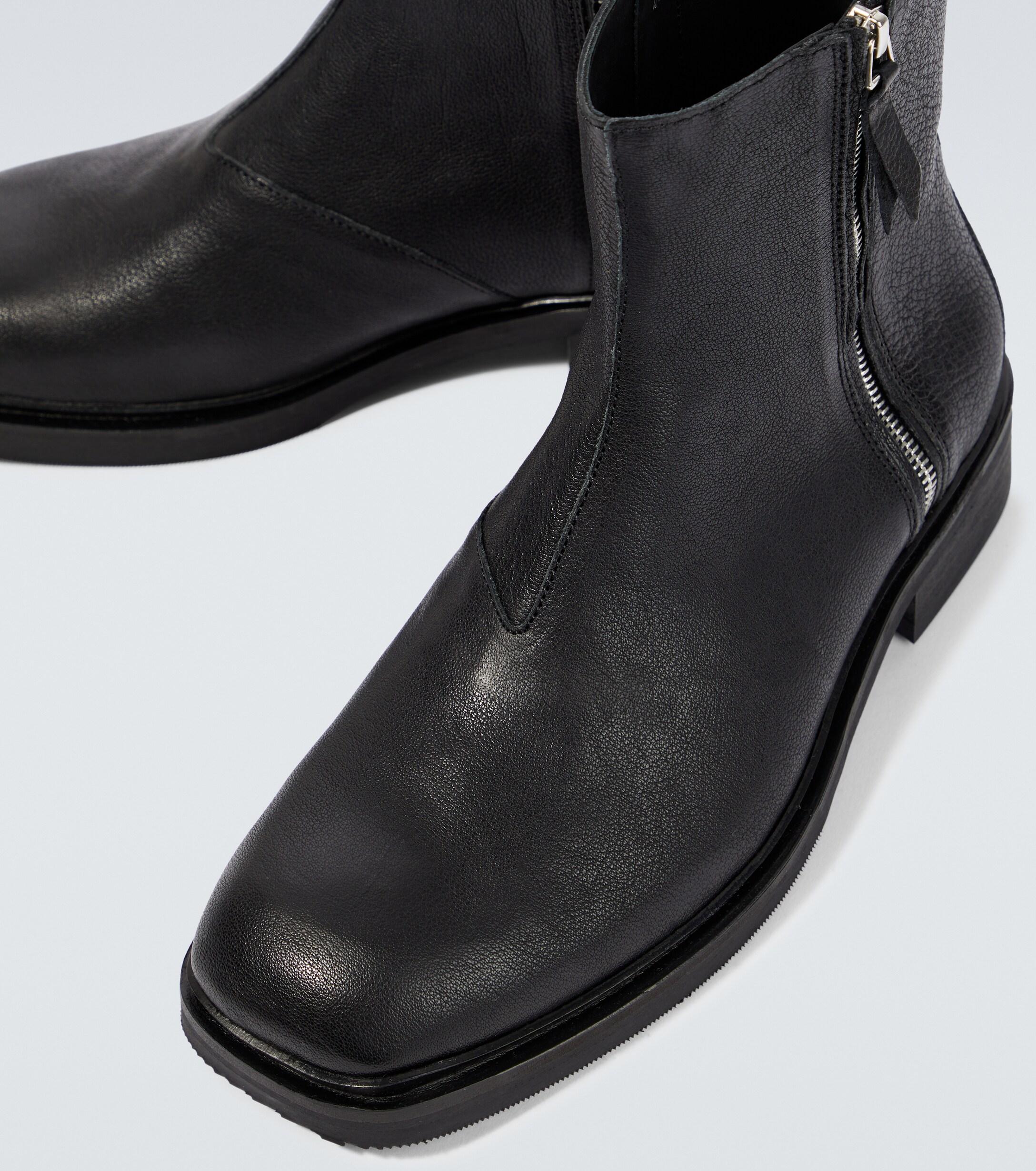 Our Legacy Daimyo Leather Ankle Boots in Black for Men | Lyst UK