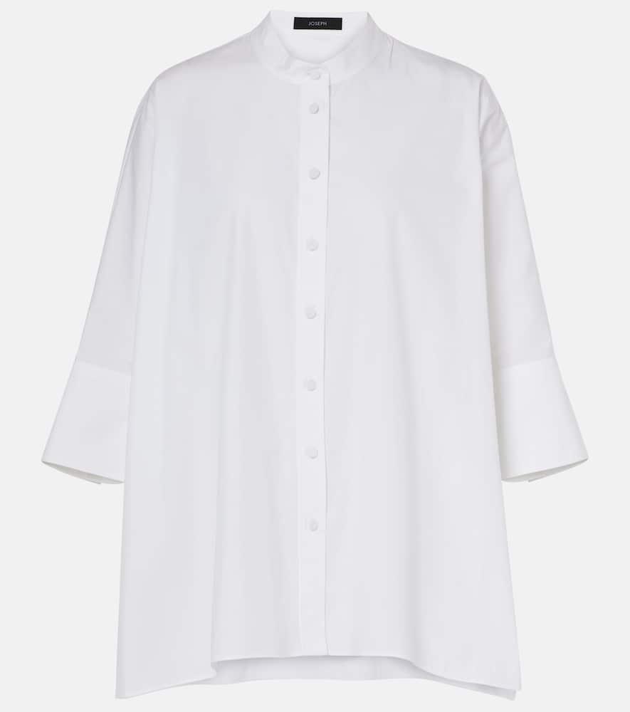 Tシャツ・カットソー JOSEPH SS25 CONGO BLOUSE POPELIN GOTS (JF009078 0020) JOSEPH Congo Oversized Cotton Poplin Shirt in White | Lyst