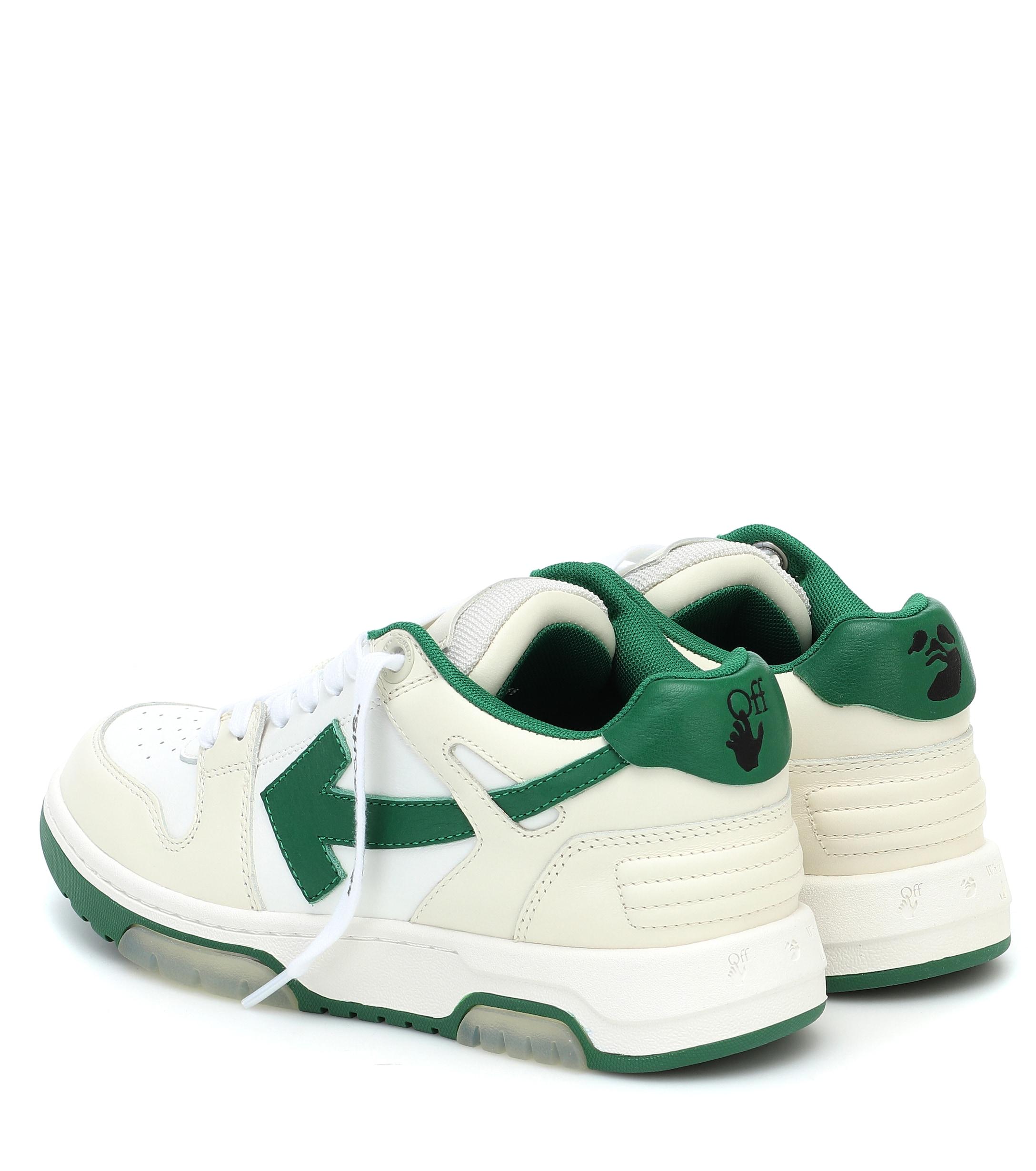 Off-White c/o Virgil Abloh Ooo Out Of Office Leather Sneakers in 