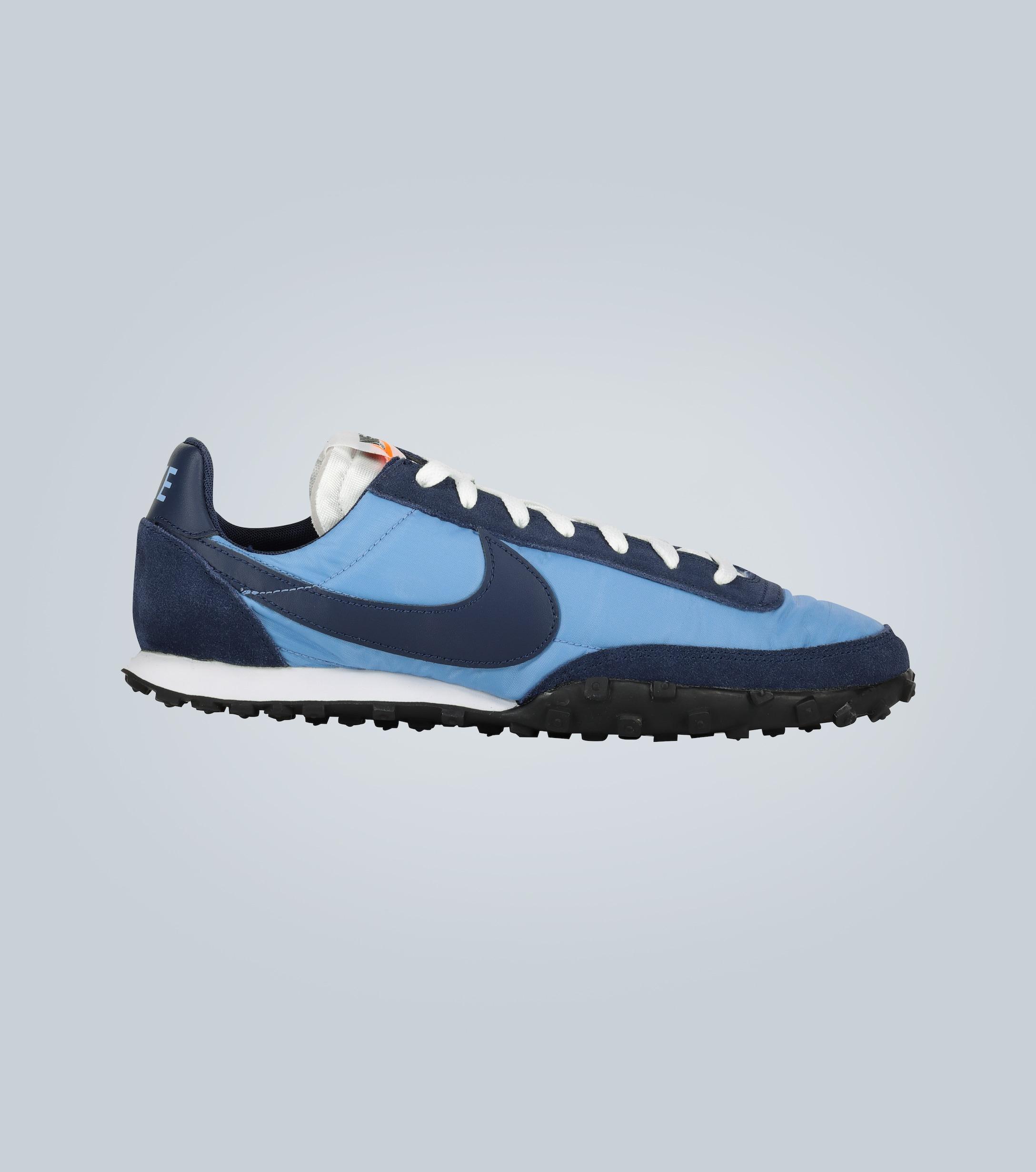Nike Synthetic Waffle Racer Nylon And Suede Trainers in Light Blue Midnight Navy (Blue) for Men 