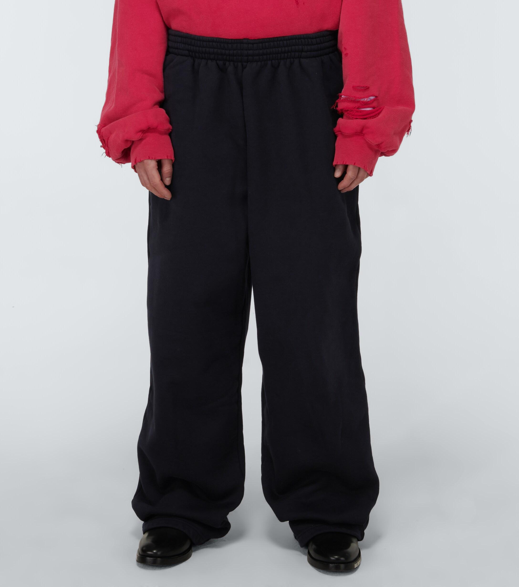 Balenciaga Baggy Sweatpants in Black for Men