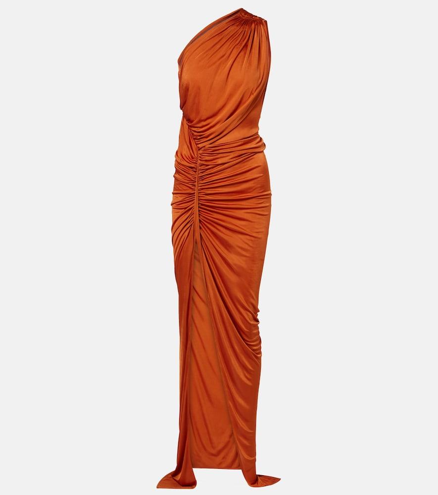 orange rick owens dress As one of the few truly independent creative heads of a major brand, Rick Owens has built an improbable empire by making clothes as grotesque as they are glamorous. His extravagant shows,