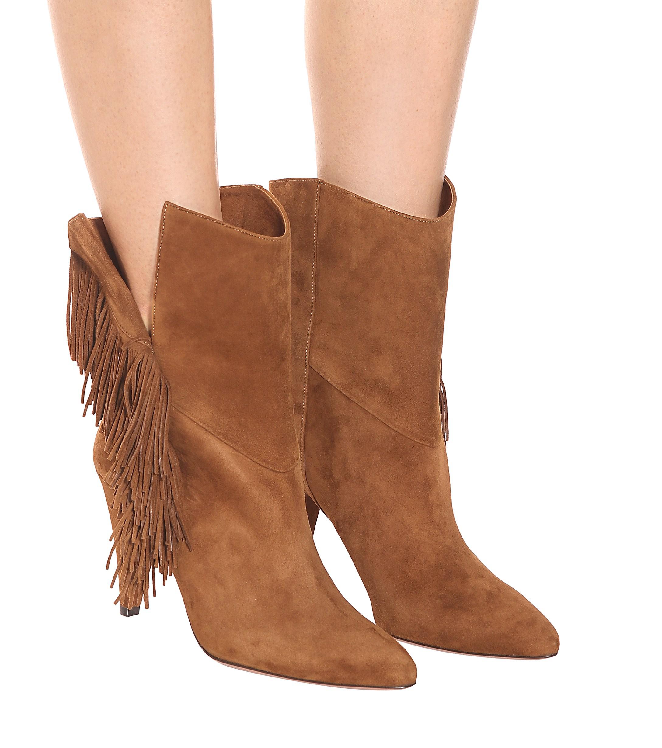gilana fringe bootie