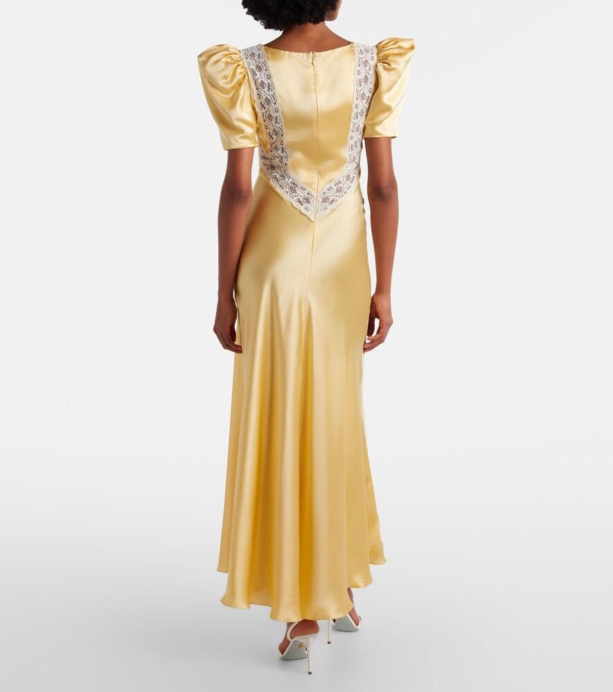 chinese dress ladies Dream Sight Lace Satin Maxi Dress main image 0