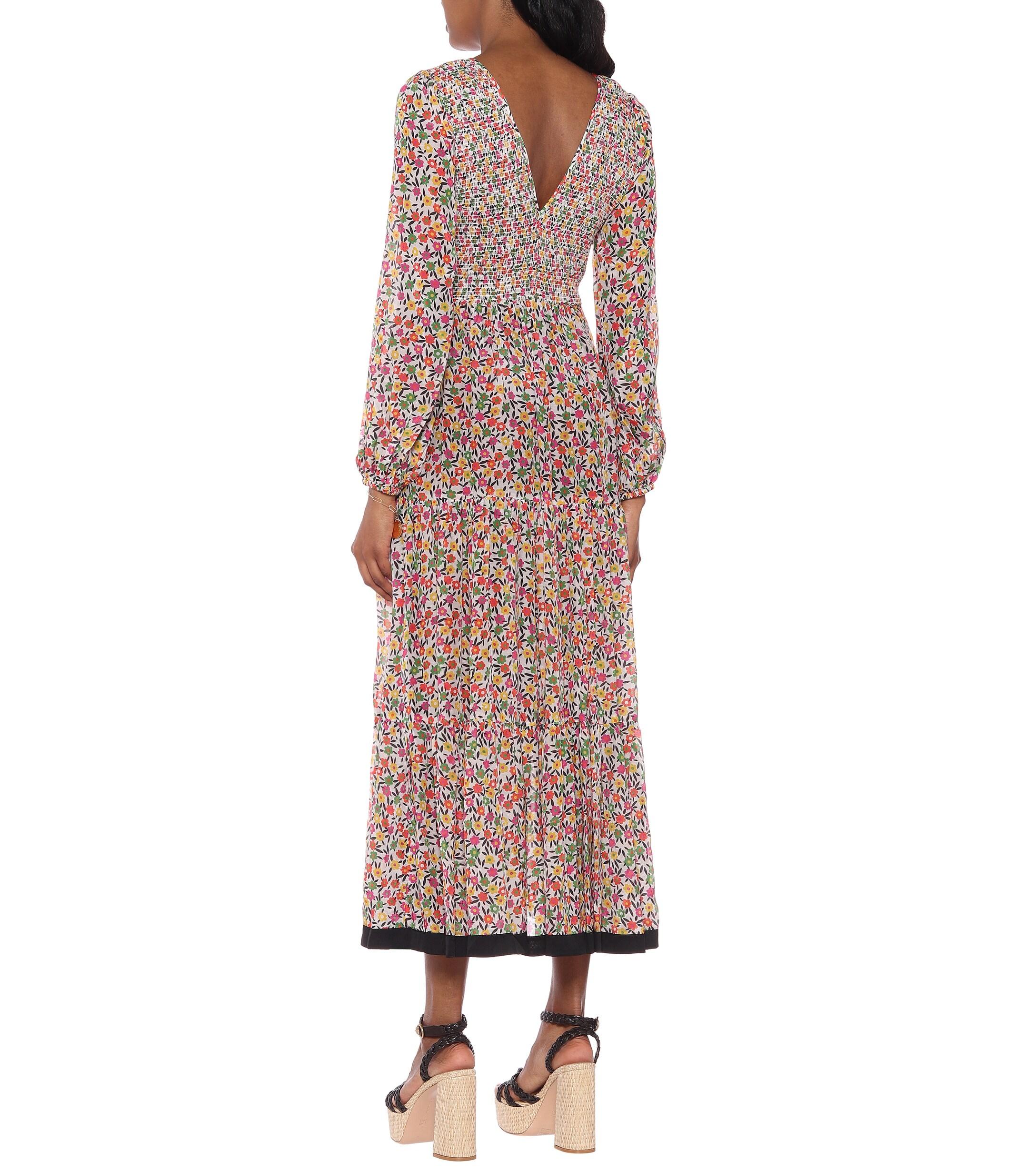 RIXO London Brooke Floral Maxi Dress | Lyst