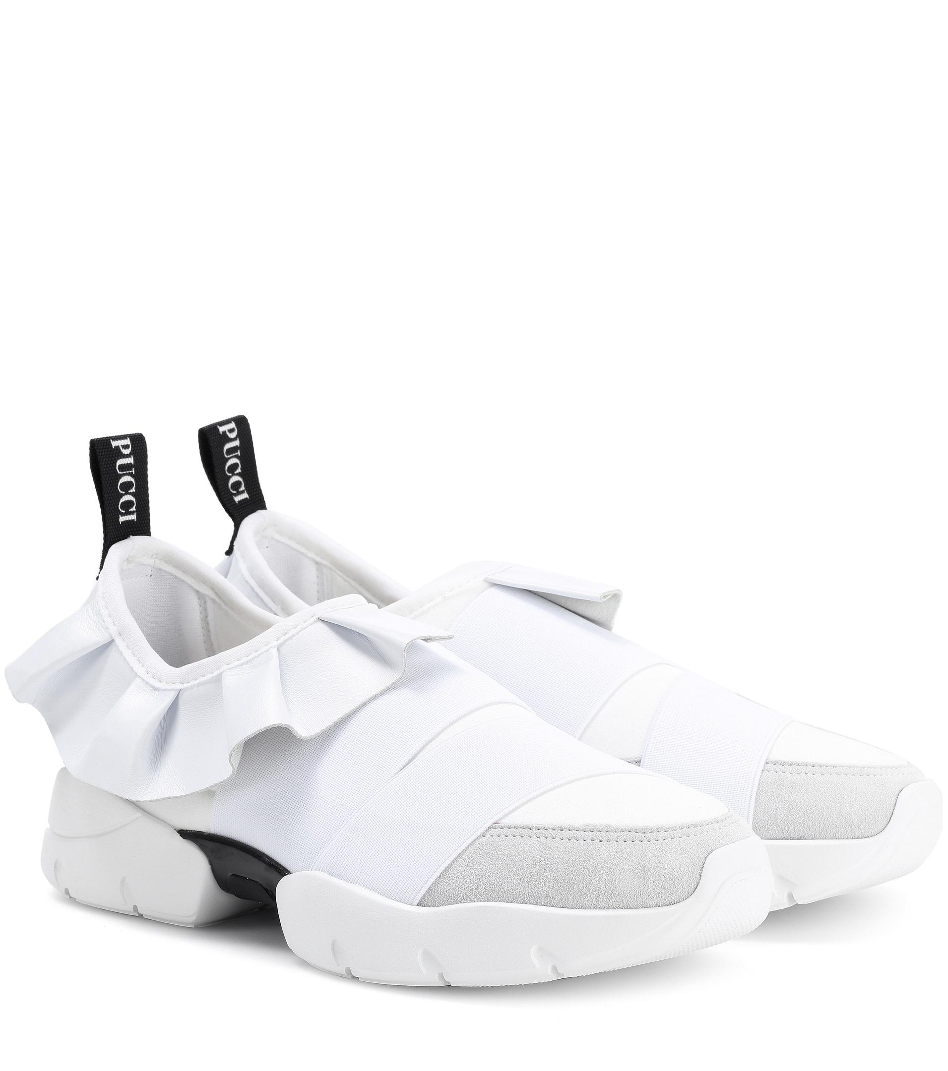 emilio pucci white sneakers