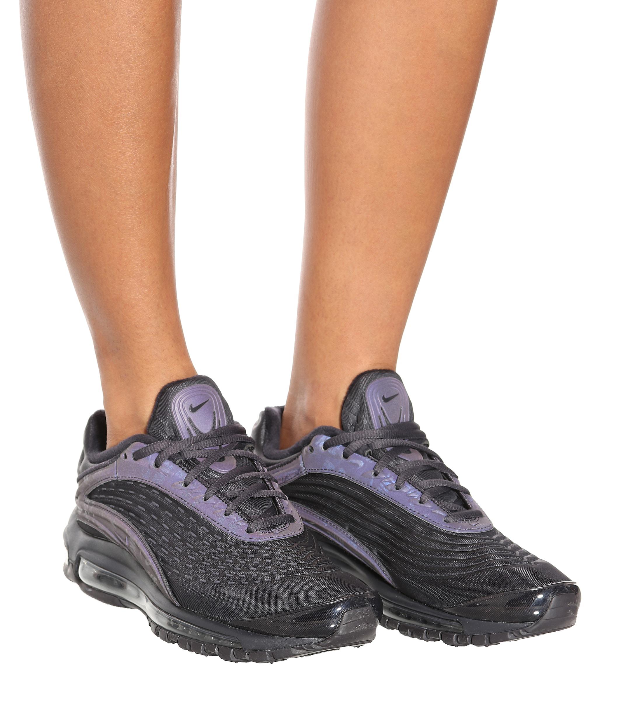 Nike Rubber Air Max Deluxe Sneakers in Grey (Gray) Lyst