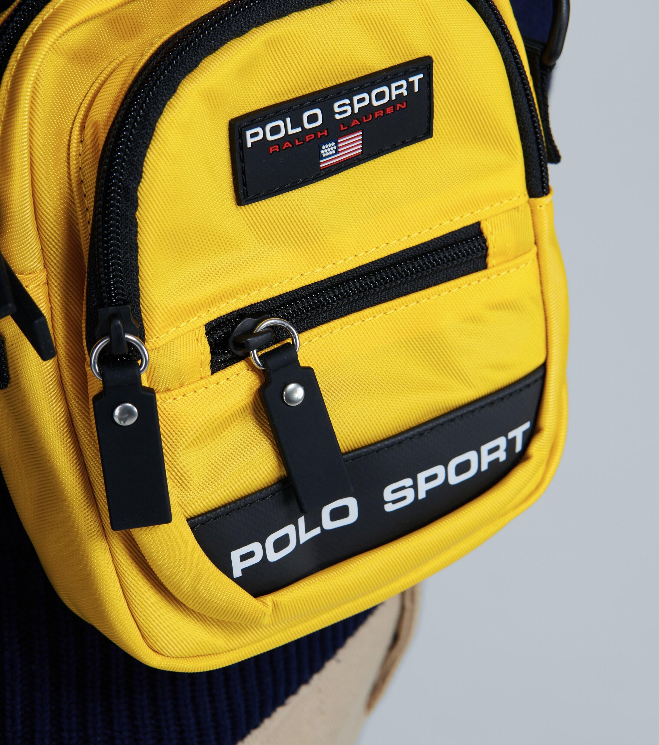 Polo Ralph Lauren Polo Sport Nylon Crossbody Bag in Yellow for Men | Lyst