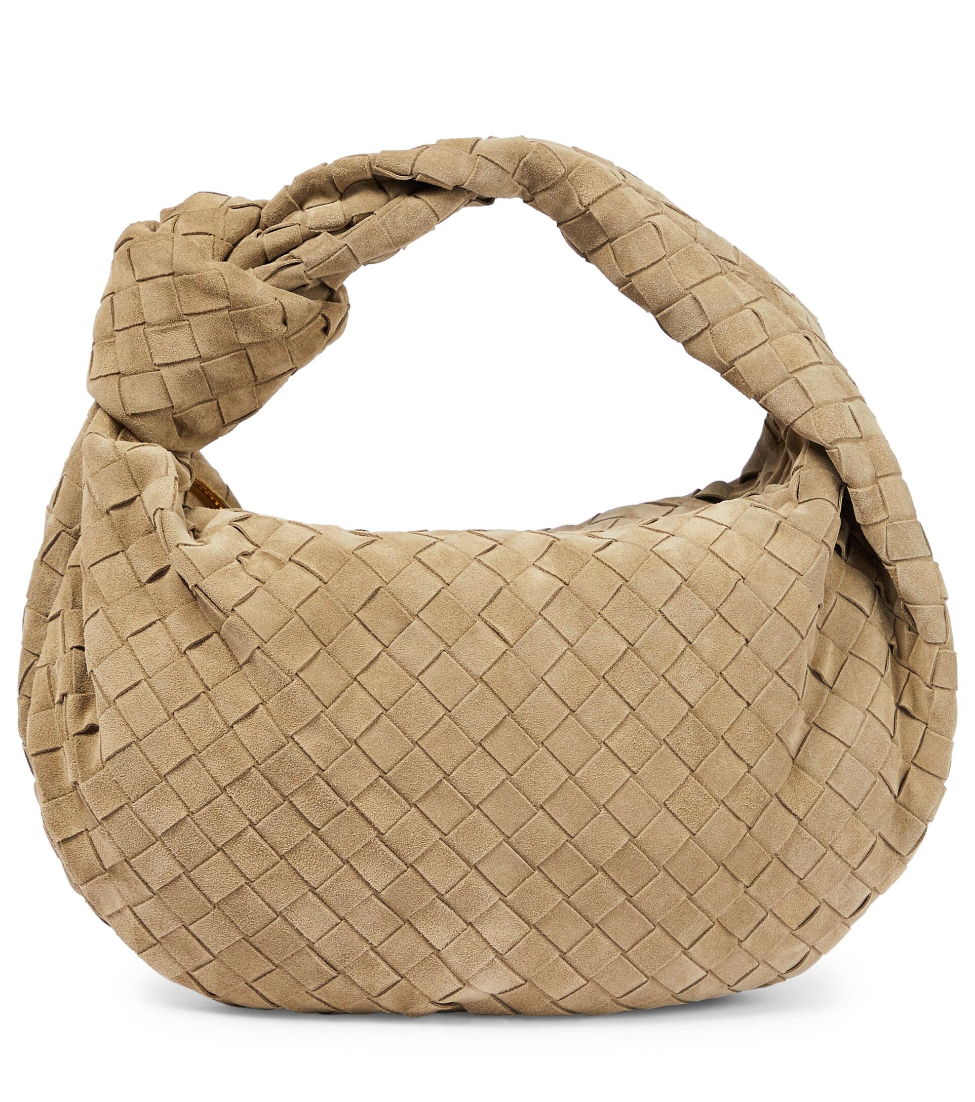 Bottega Jodie Teen Suede Tote Bag in Metallic Lyst