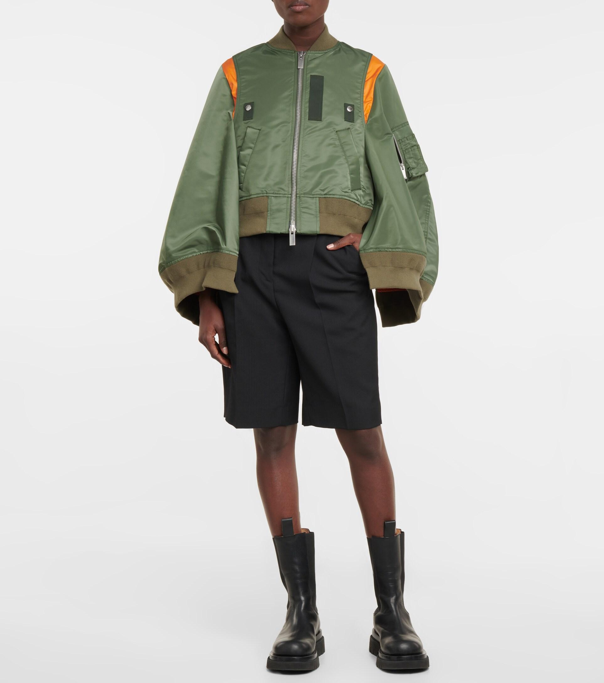 Sacai denim bomber outlet jacket