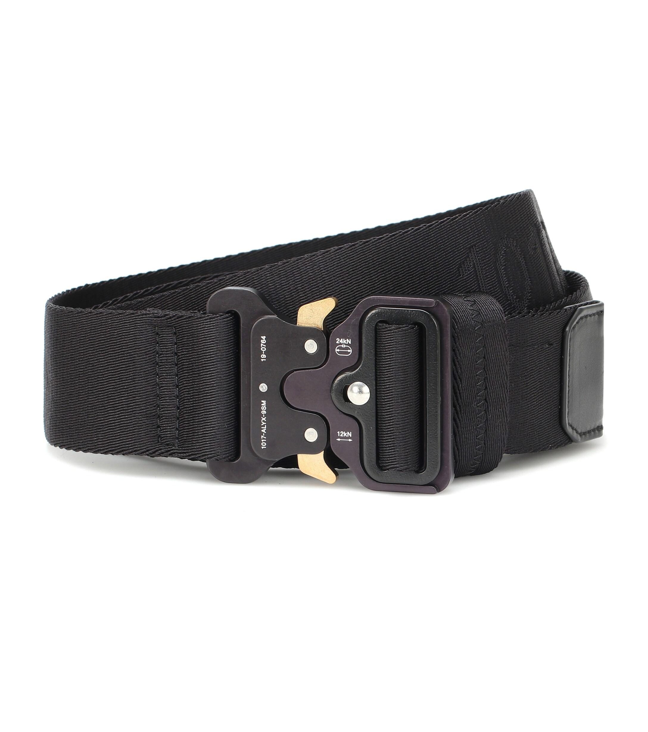 1017 alyx 9sm classic rollercoaster belt in black
