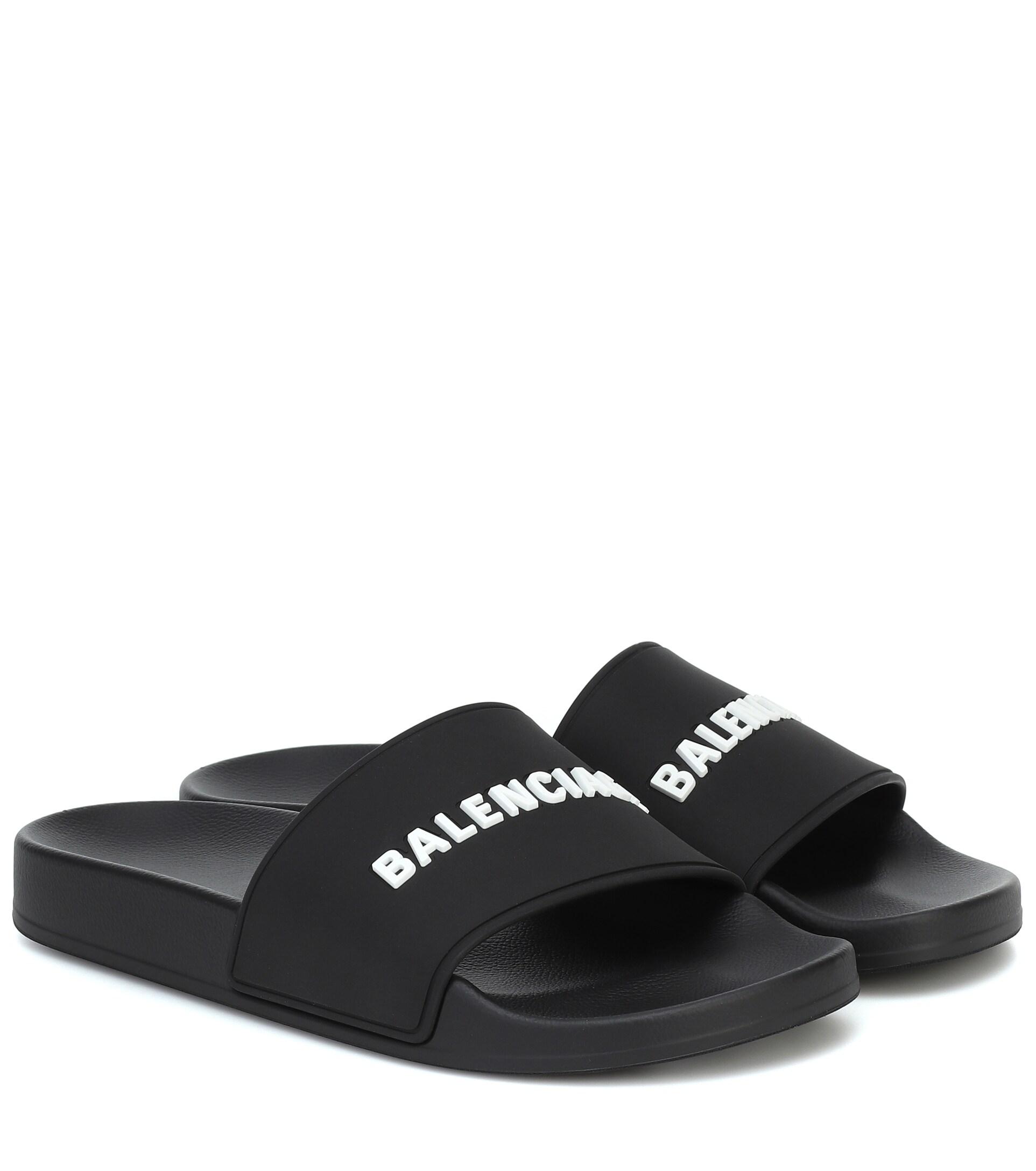 how to clean balenciaga slides