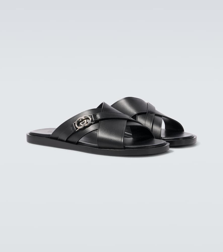 Sandales, claquettes et tongs Gucci homme Lyst