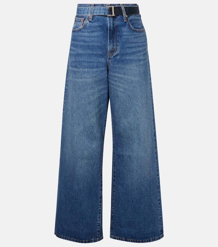 デニム・ジーパン SACAI Bootcut jeans Blue SACAI Bootcut jeans Blue
