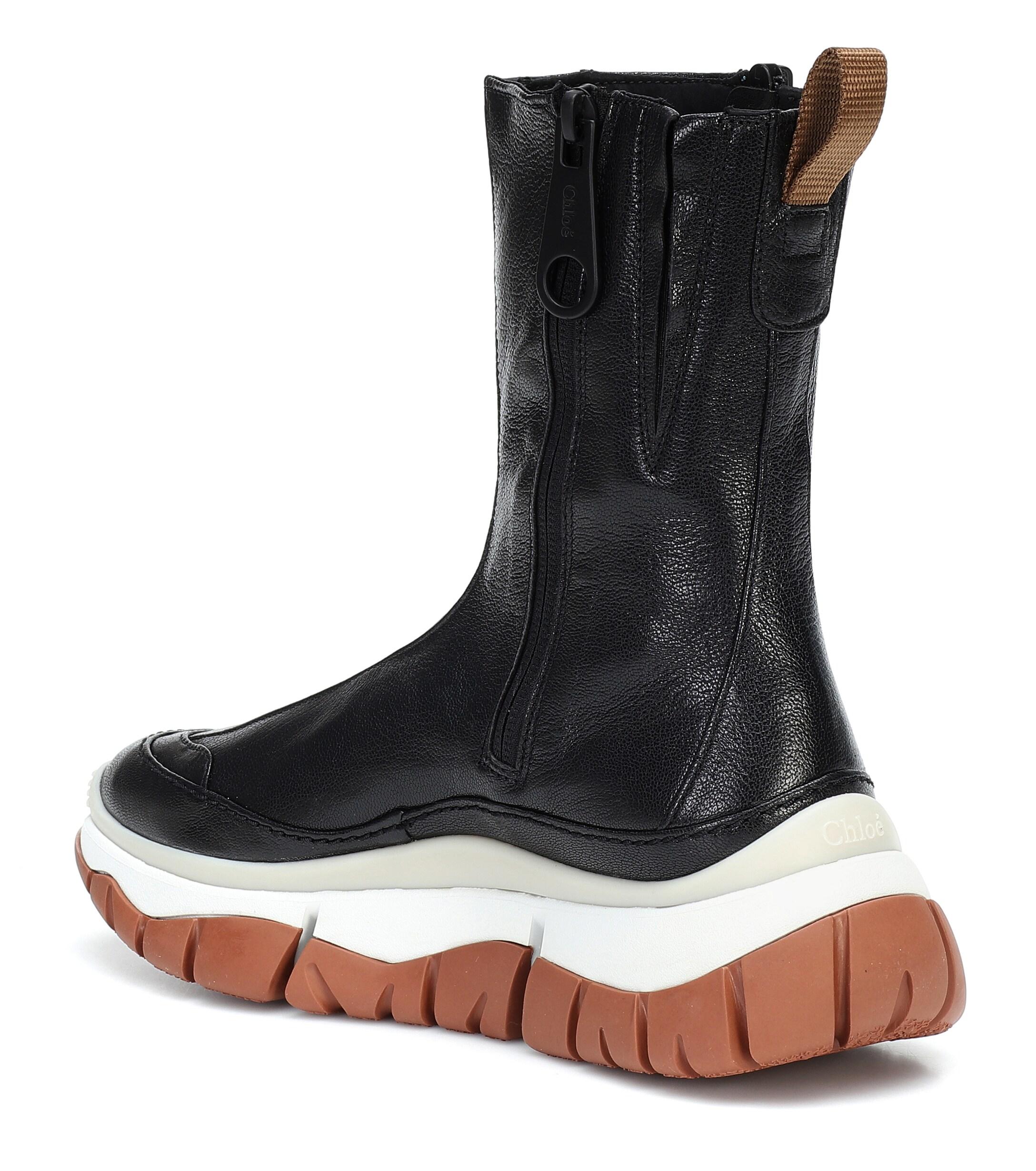chloe blake leather
