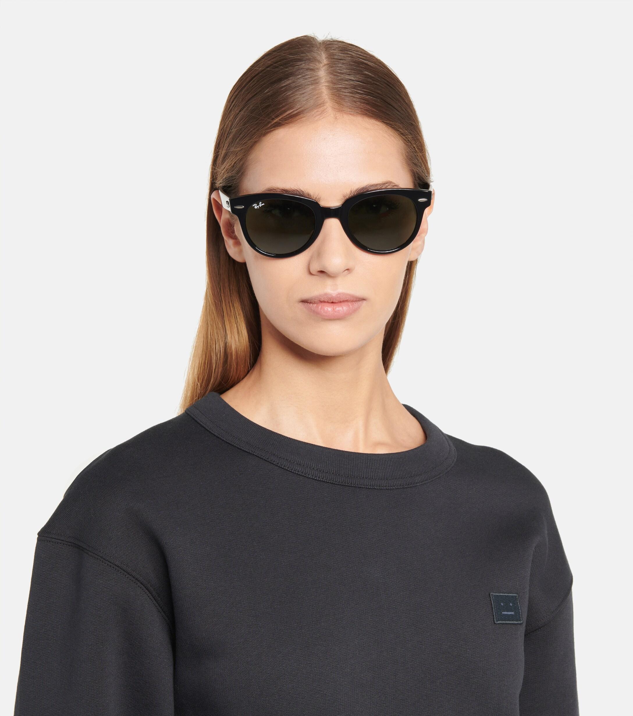 Ray-Ban Rb2199 Orion Round Sunglasses in Black | Lyst