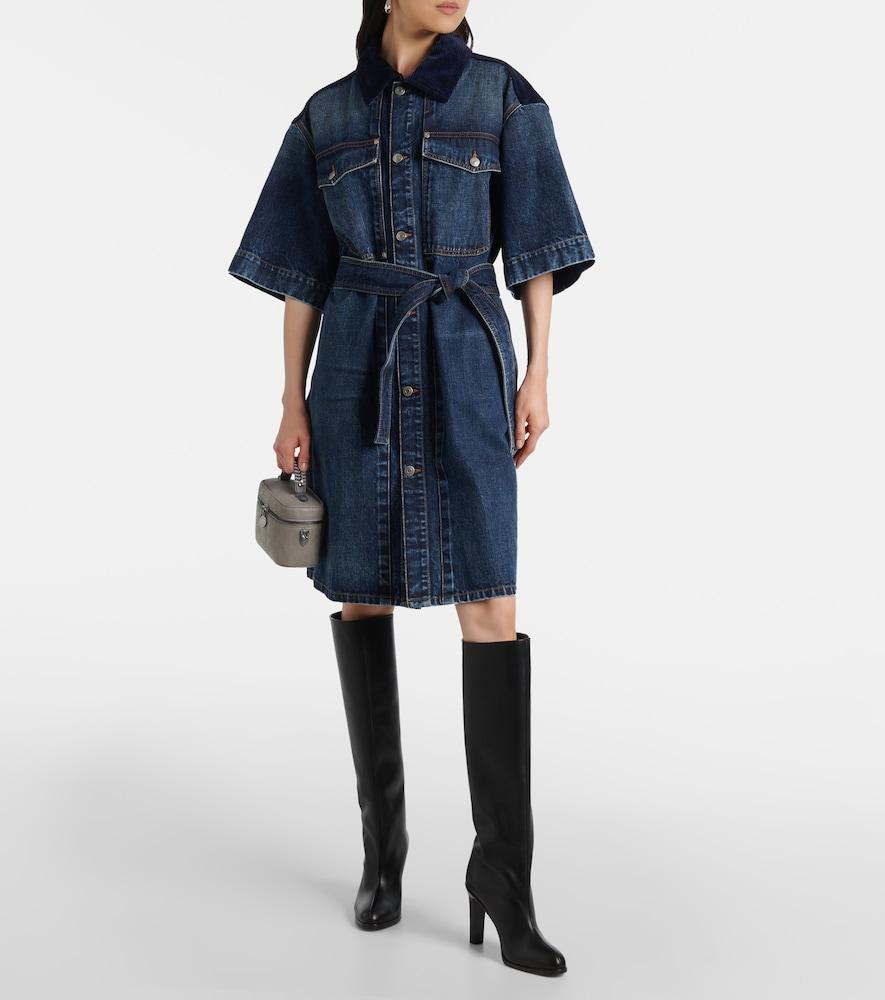 stella mccartney denim apron dress Stella Mccartney Blue Denim Apron Dress