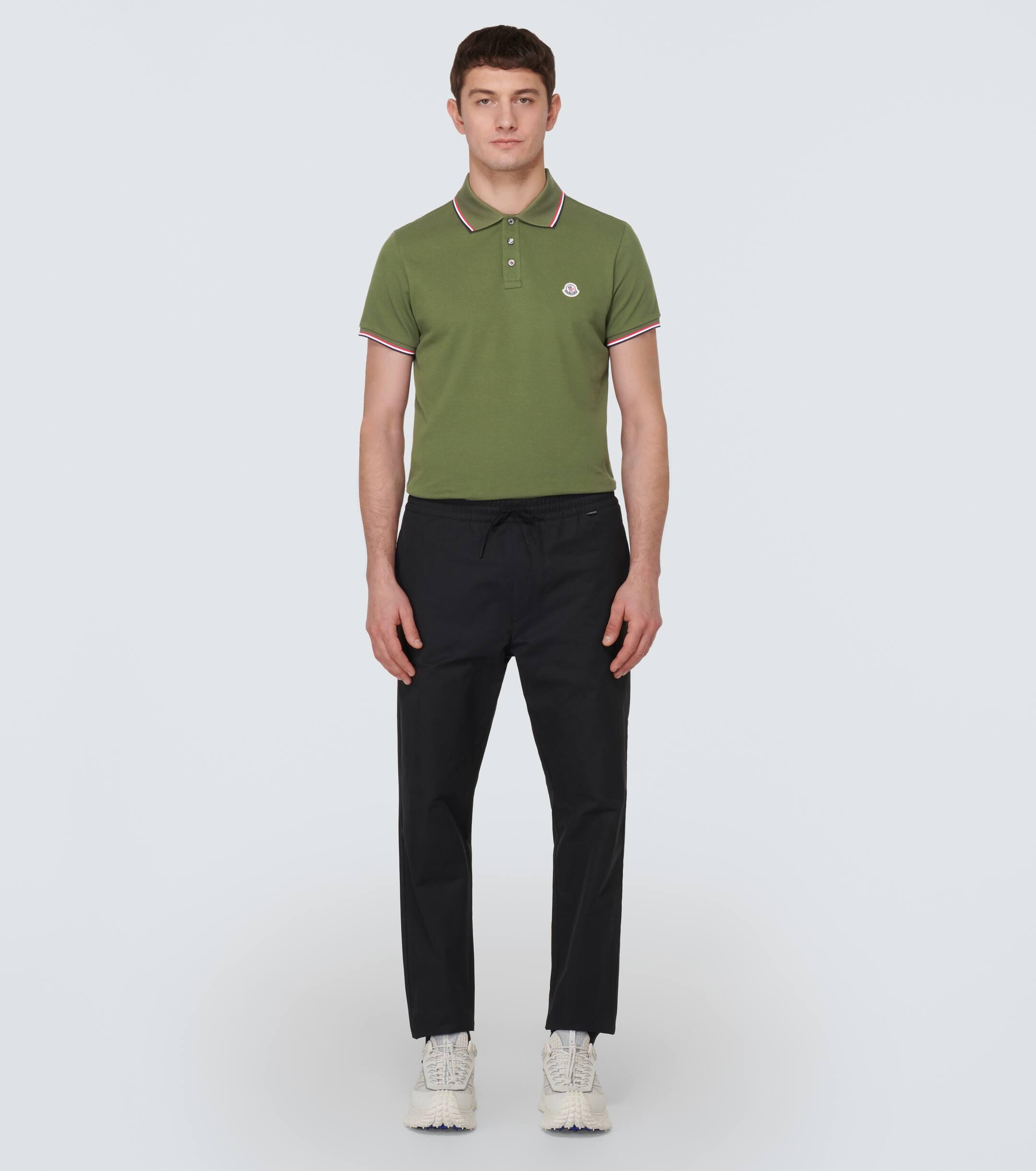 moncler piqué poloshirt