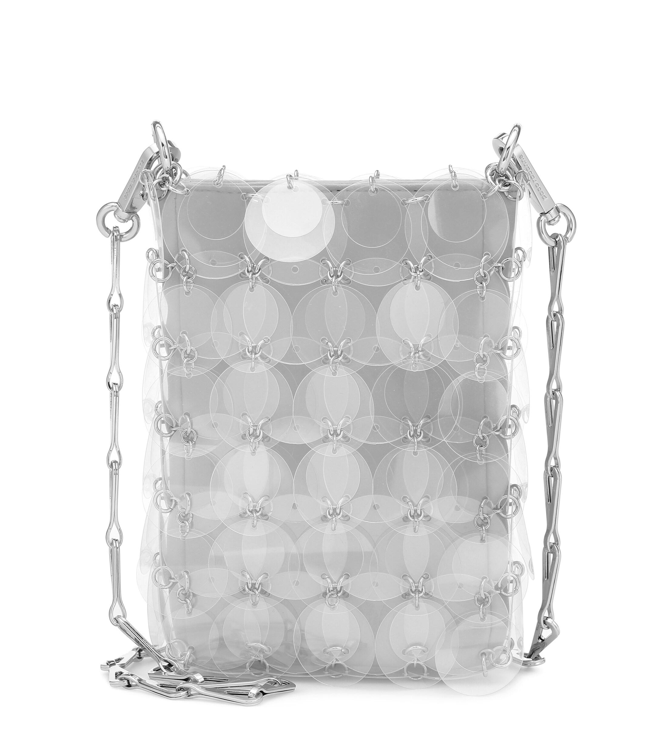 Paco Rabanne Cotton Transparent Sparkle 1969 Mini Shoulder Bag | Lyst