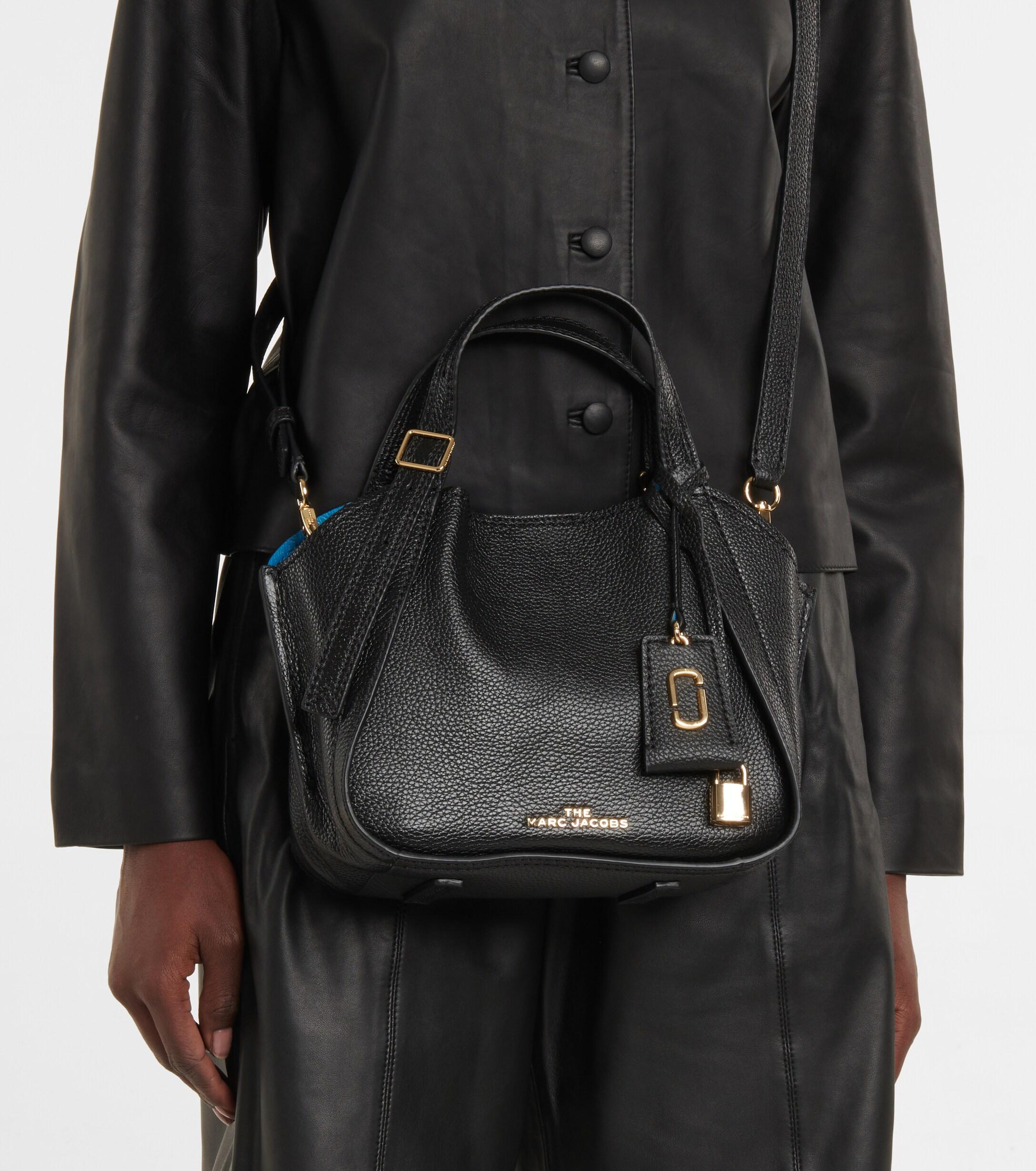 Marc Jacobs The Mini Director Leather Tote in Black | Lyst Australia