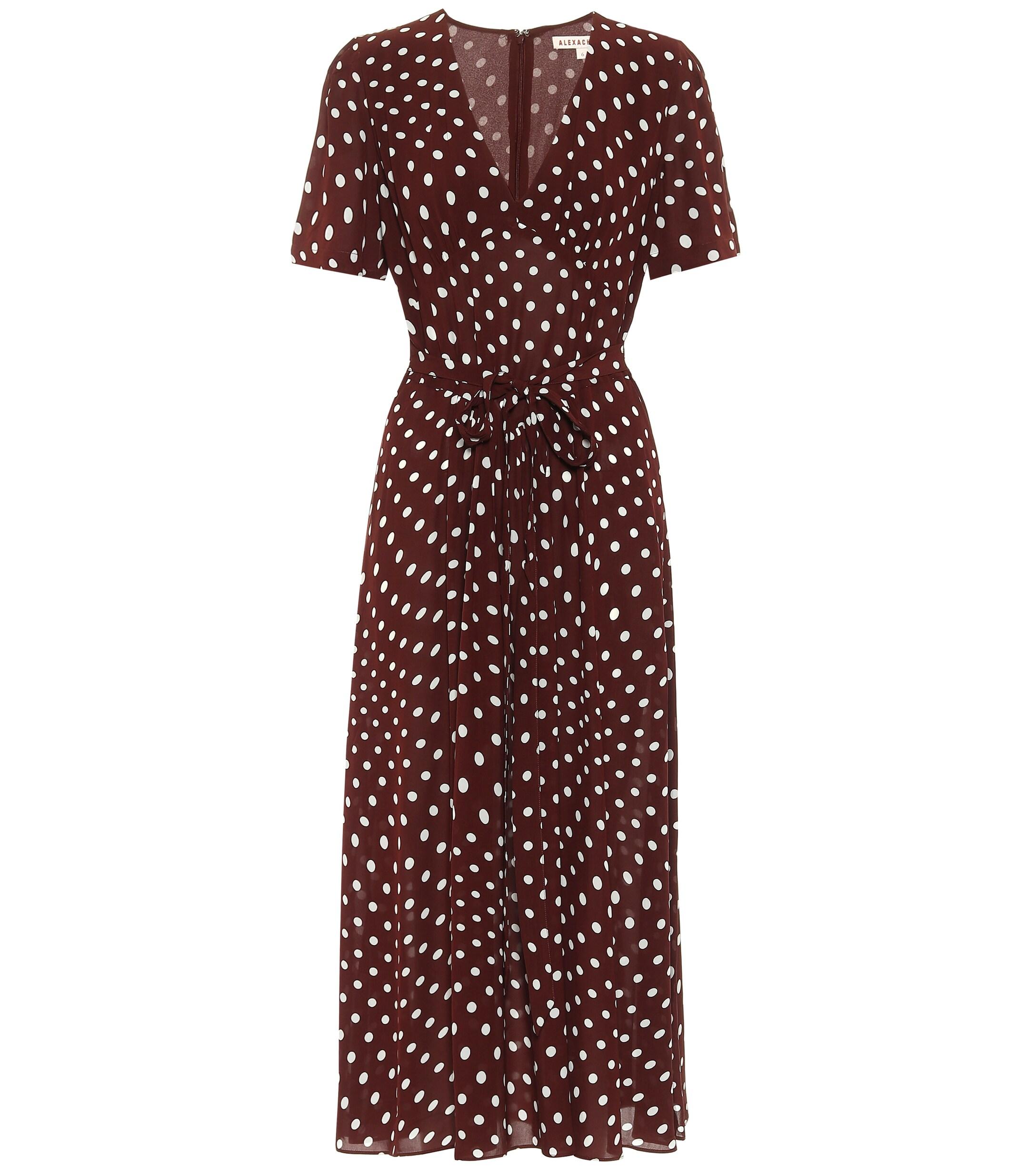 Alexa chung polka dot dress hotsell