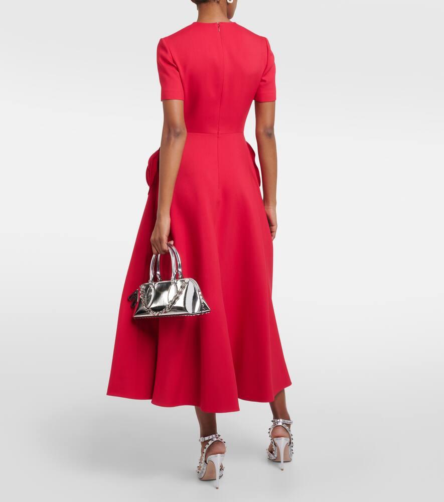 tie dye dress midi Groovy Baby Red Tie Dye Heart Midi Dress