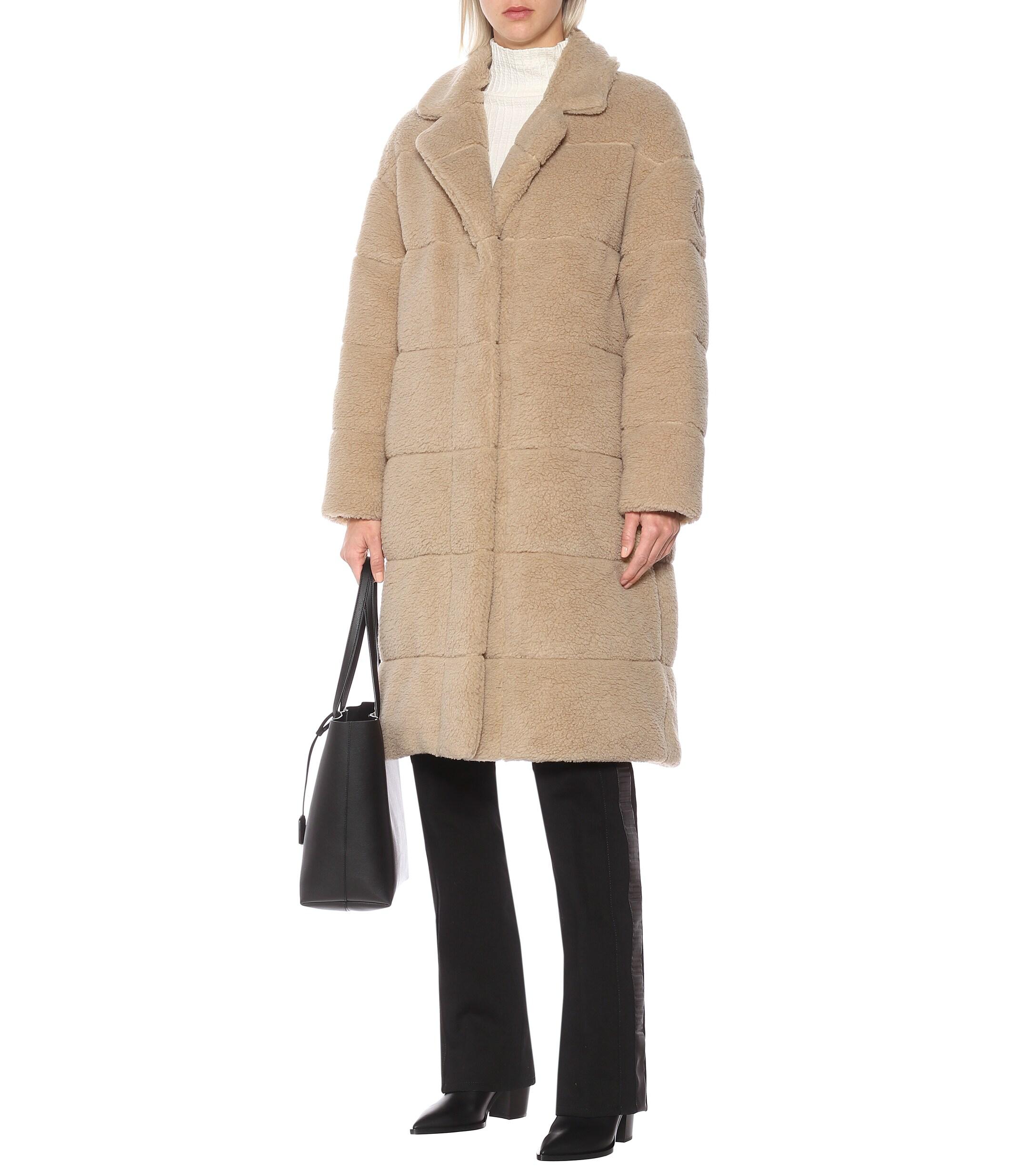 Moncler Reversible Beige Down Sherpa 