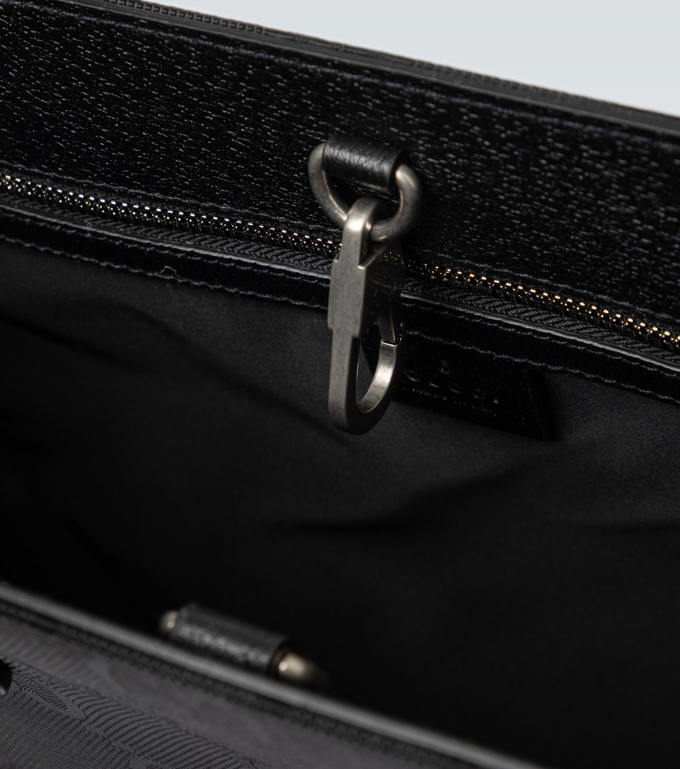 Gucci Leather Off The Grid Long Tote Bag in Black for Men - Lyst