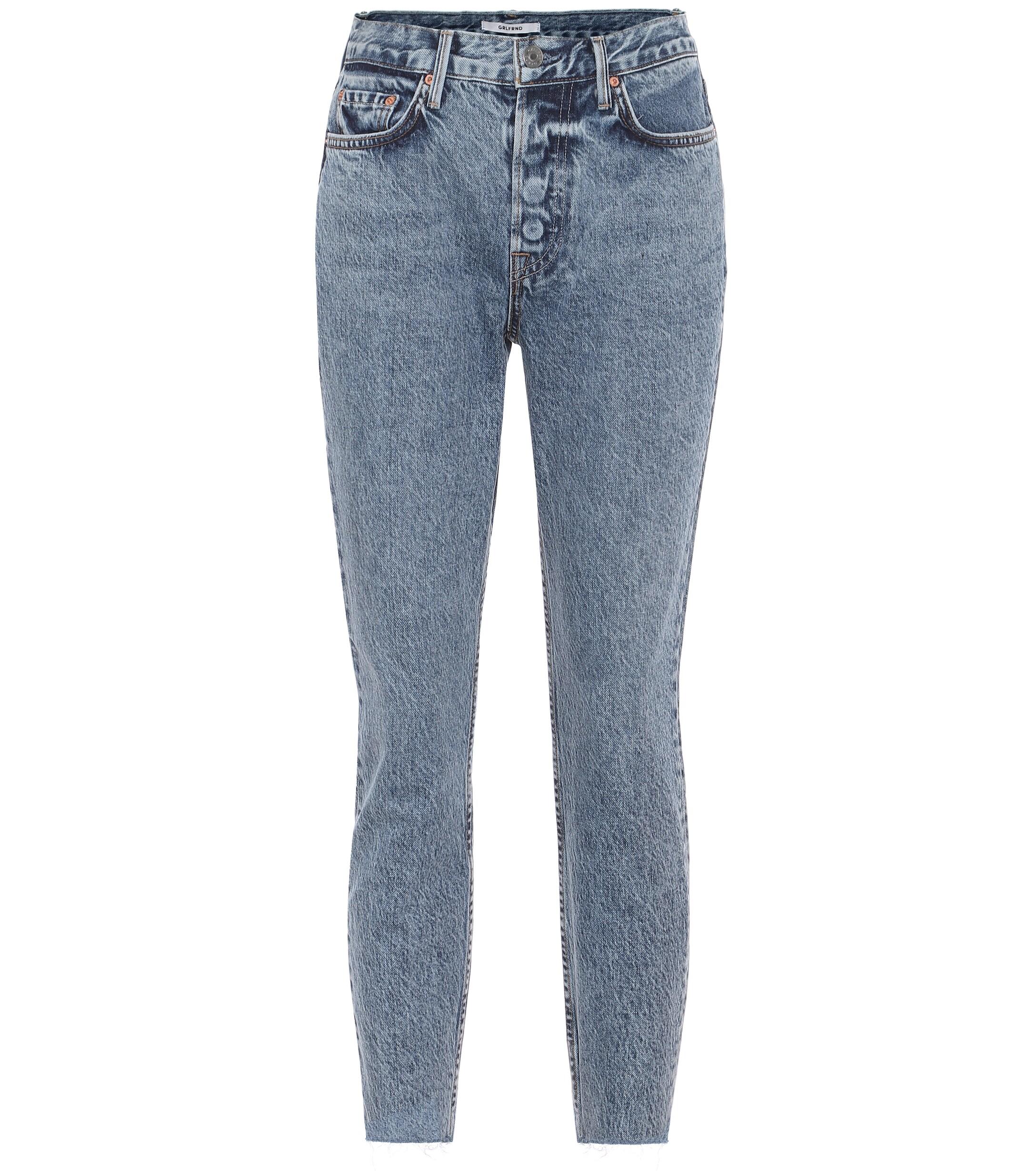 GRLFRND Denim Karolina High-rise Skinny Jeans in Blue - Lyst