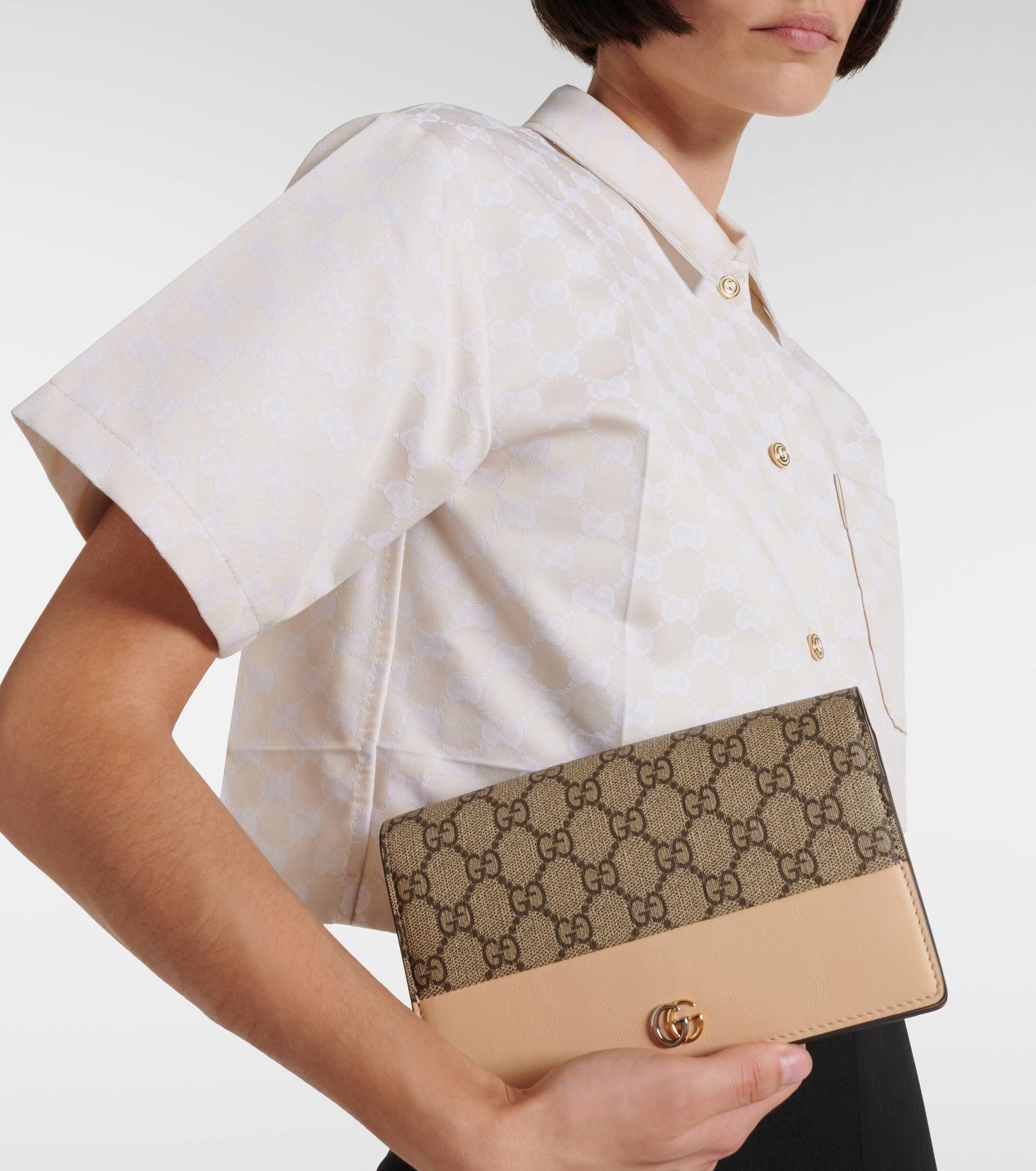 Marmont 2.0 leather wallet on a chain hotsell
