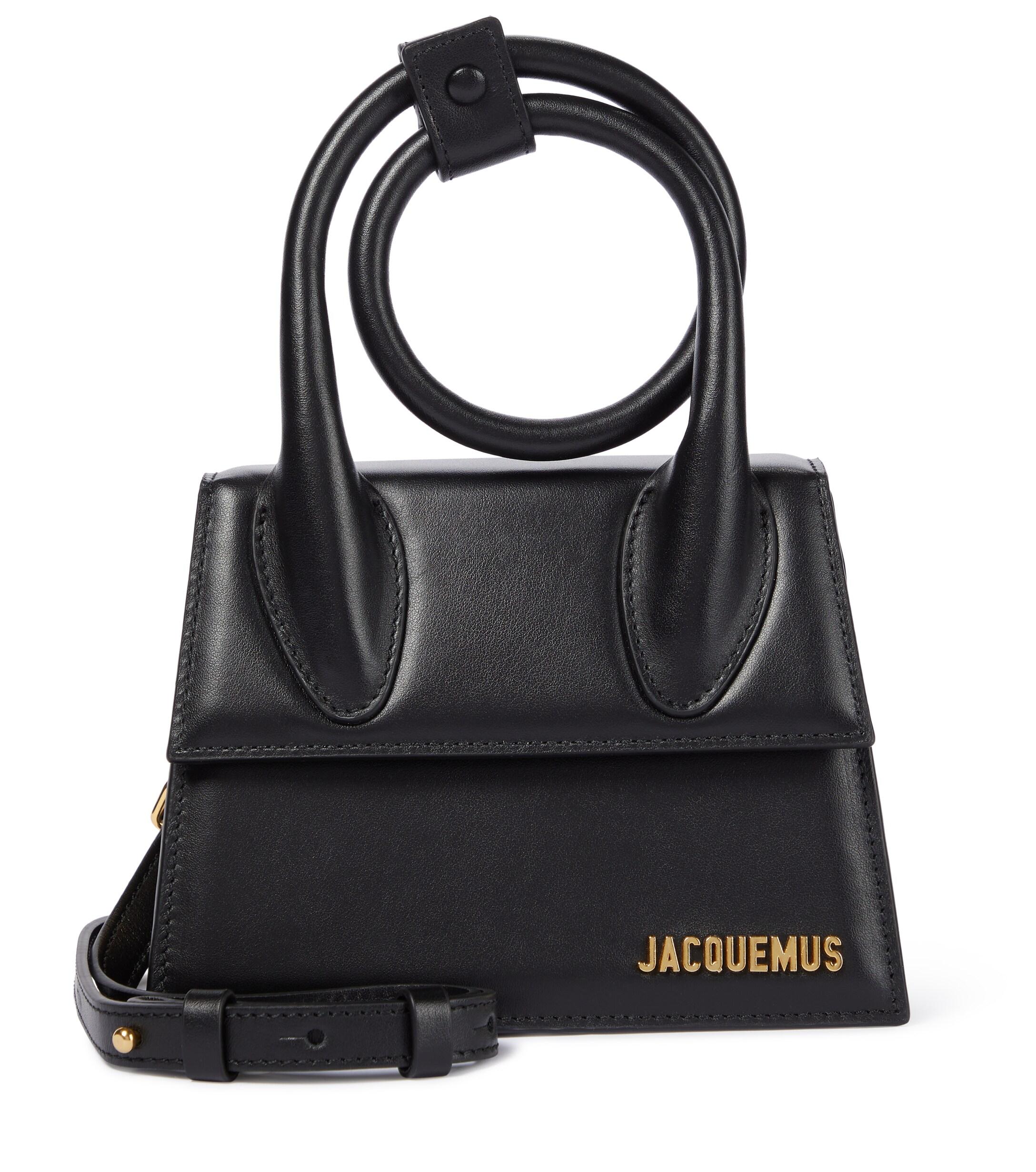 Jacquemus Le Chiquito Noeud Leather Tote in Black | Lyst Canada