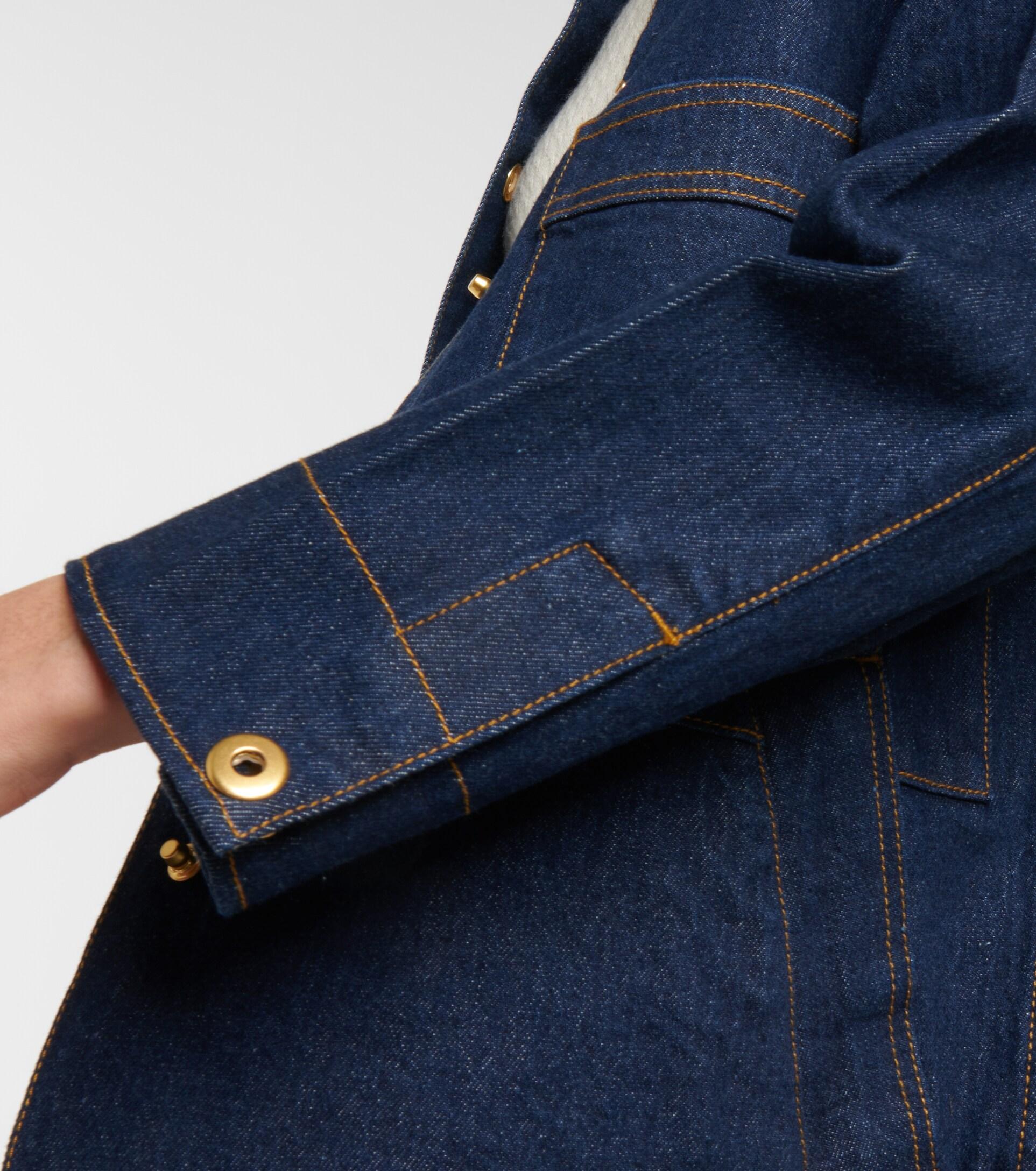 tory burch jean jacket