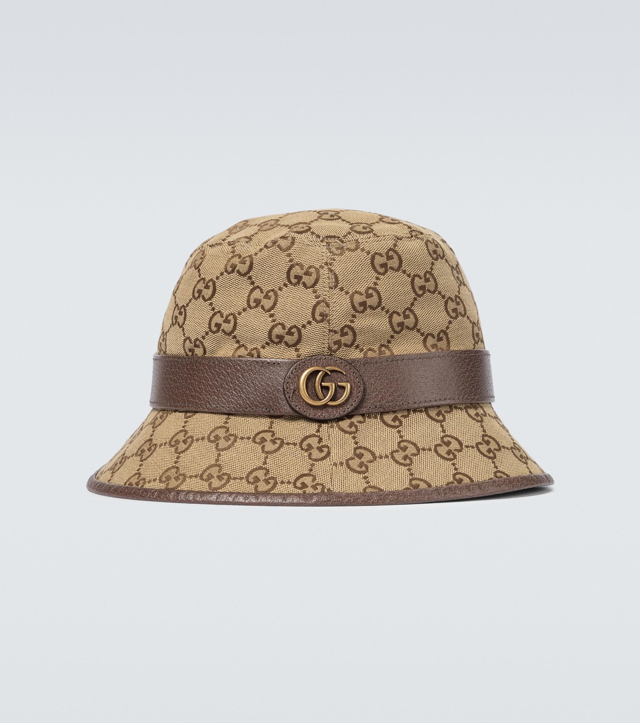 beige gucci hat