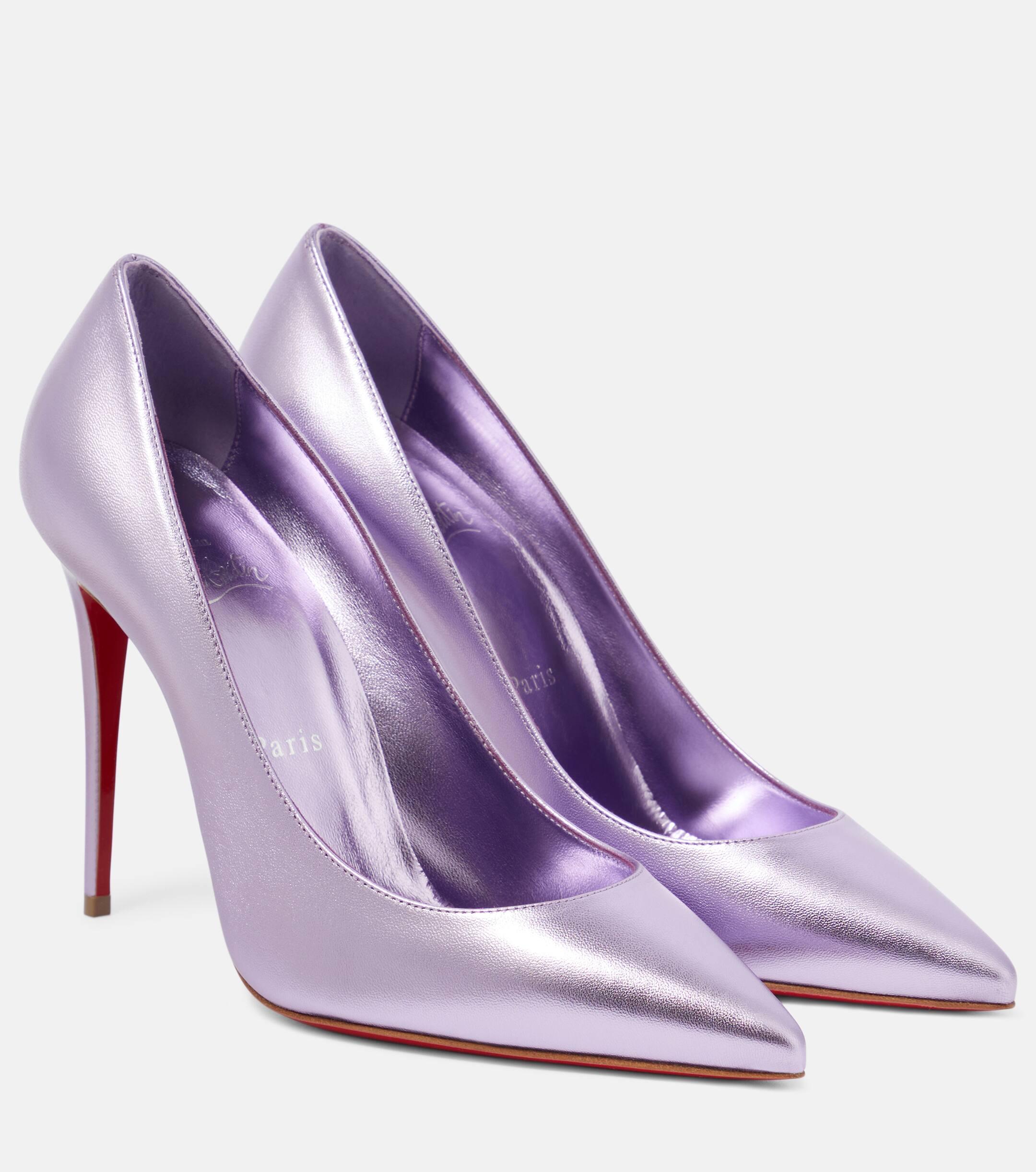 Purple Christian Louboutin Heels for Women Lyst Canada