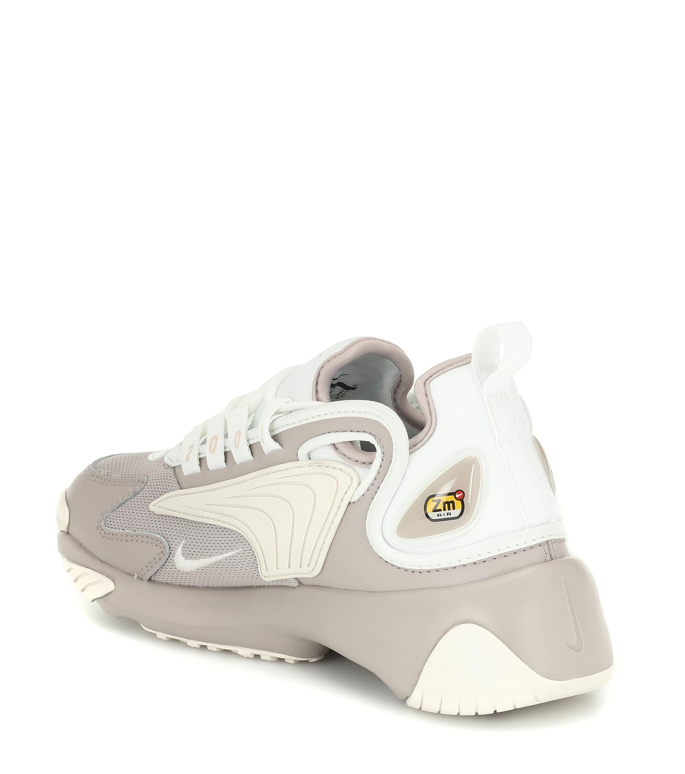 Nike Zoom 2k Leathertrimmed Sneakers in Grey (Gray) Lyst