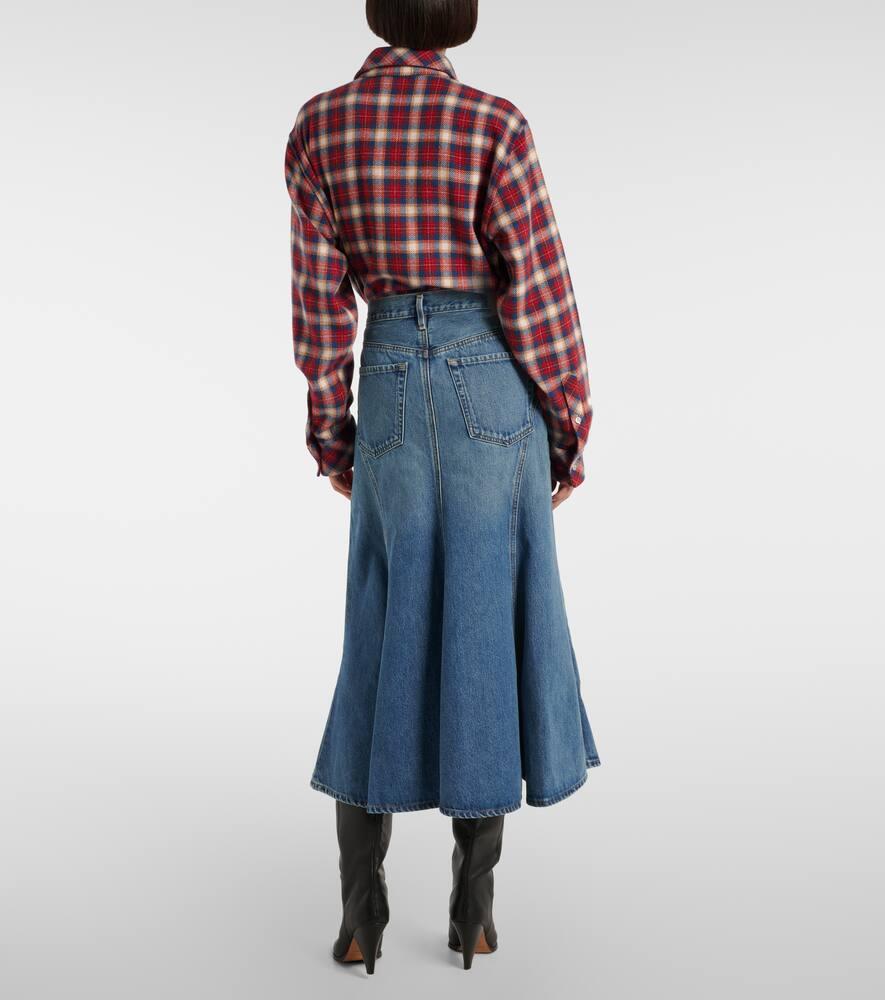 【Citizens of Humanity】 Verona mid-riseデニムミディスカート NWT Citizen of Humanity CoH Size 25 Verona Column Denim