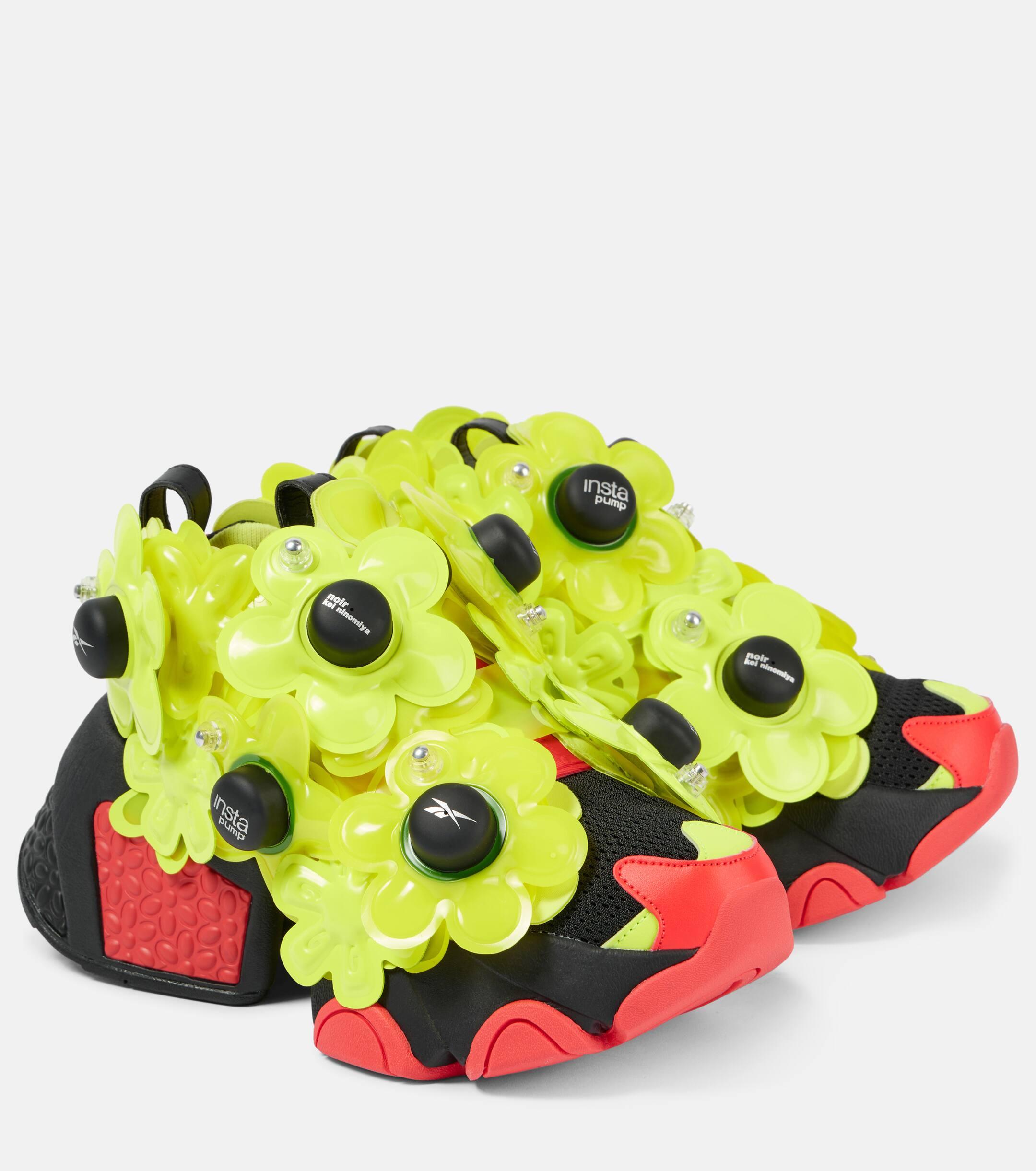 Noir Kei Ninomiya X Reebok Insta Pump Yuki Sneakers in Yellow Lyst Australia