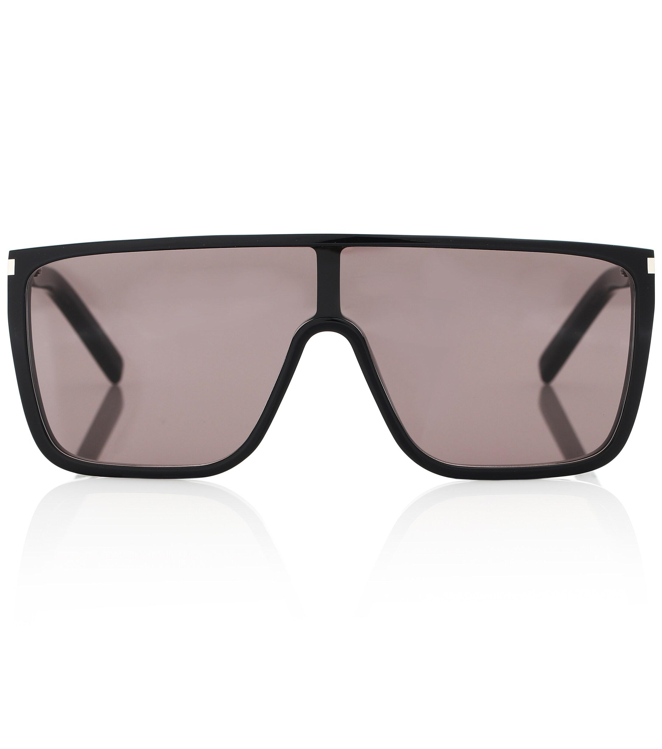 saint laurent mask sunglasses