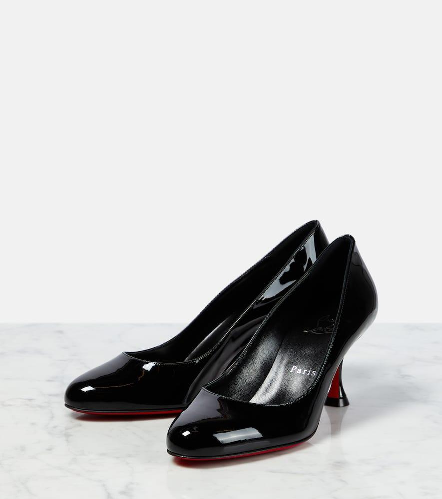 Christian Louboutin Stella Patent Leather Pumps in Black Lyst