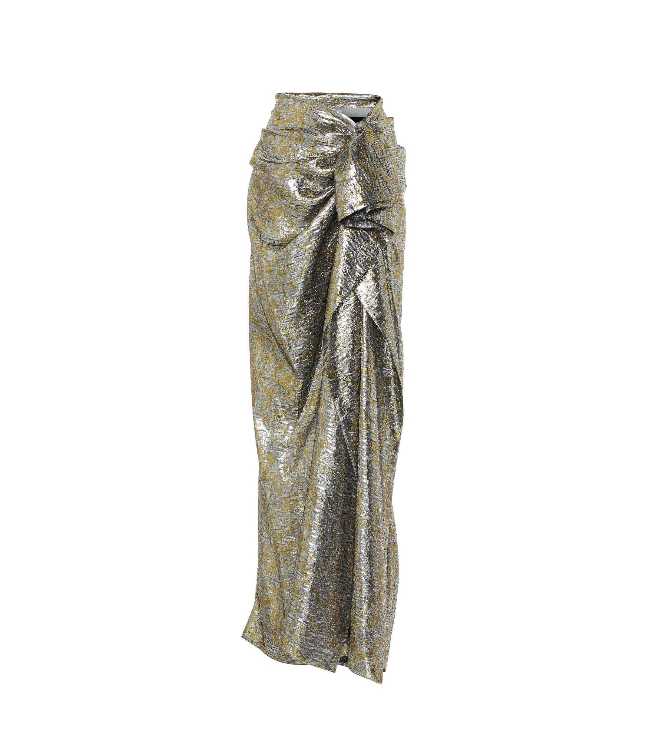 Dries Van Noten Silk-blend Brocade Maxi 