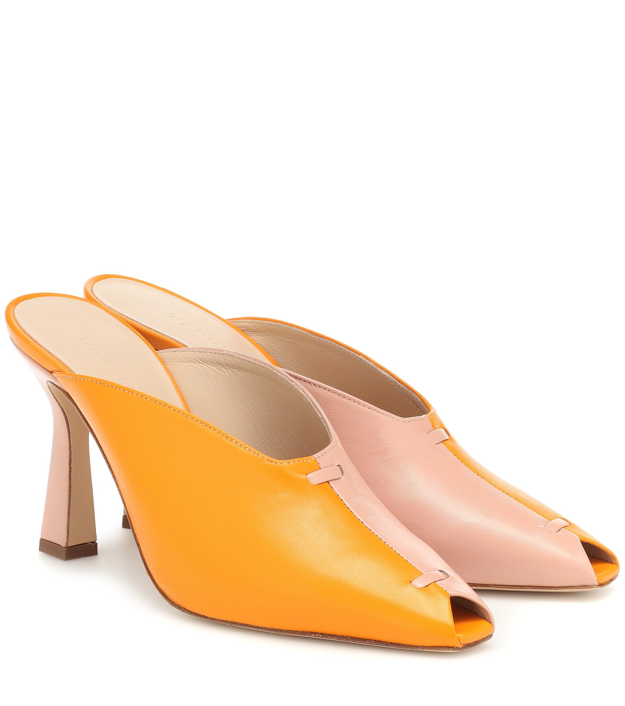 wandler two tone boots