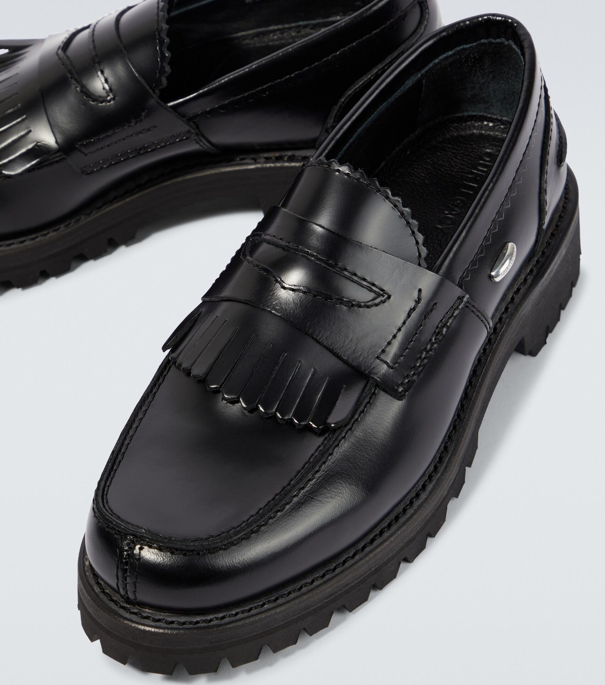 Our Legacy Commando Leather Loafers in Black for Men | Lyst