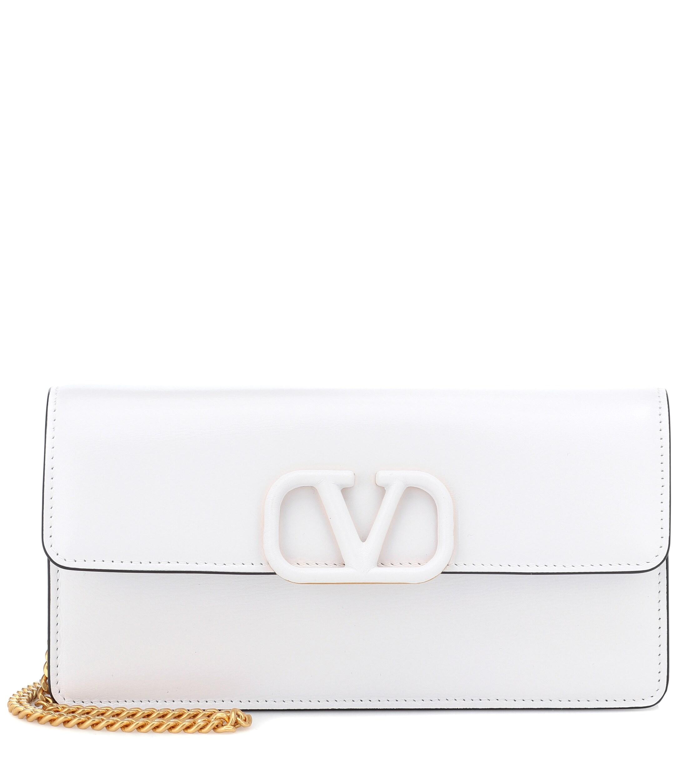Valentino White Clutch 2024 www.alhudapk