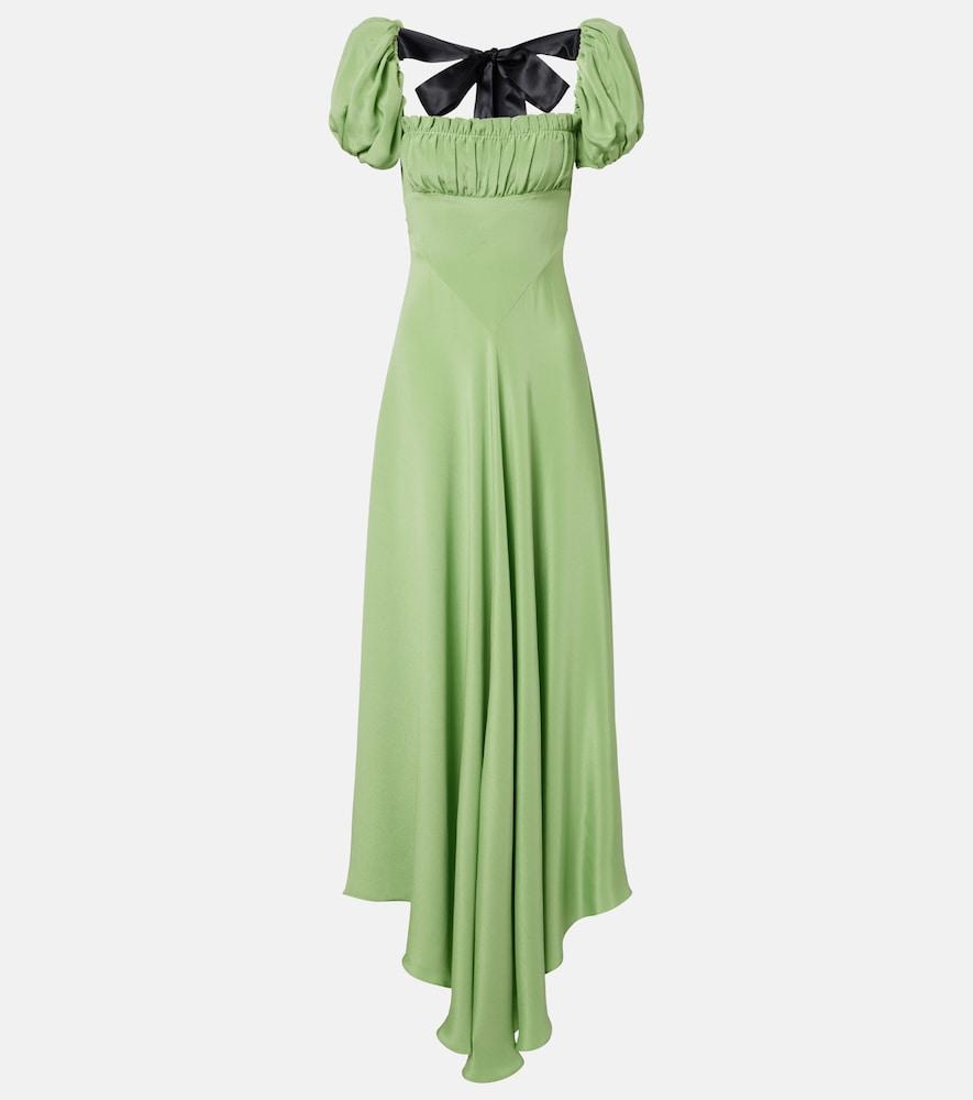 forest green dress with sleeves Bridgette Forest Green Dress main image 1