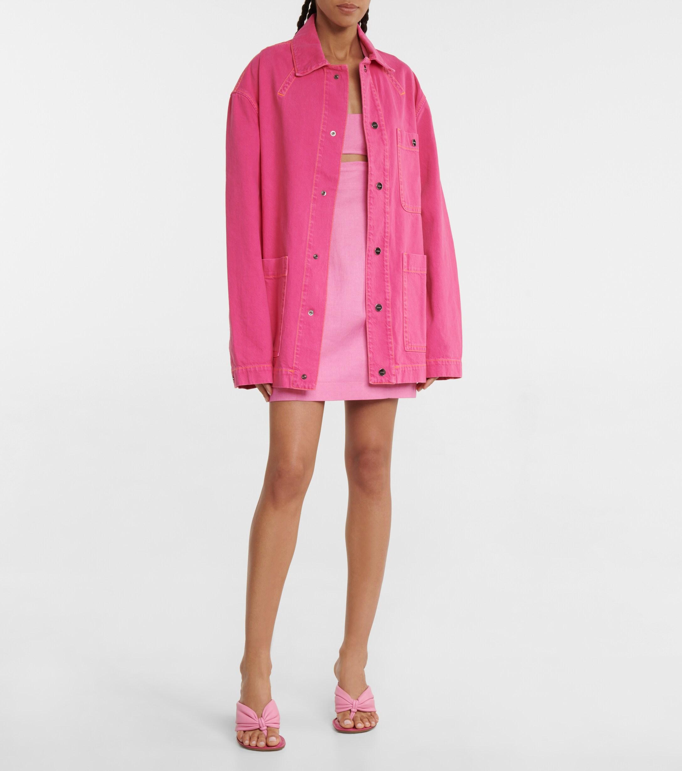 Jacquemus Oversized Denim Jacket in 