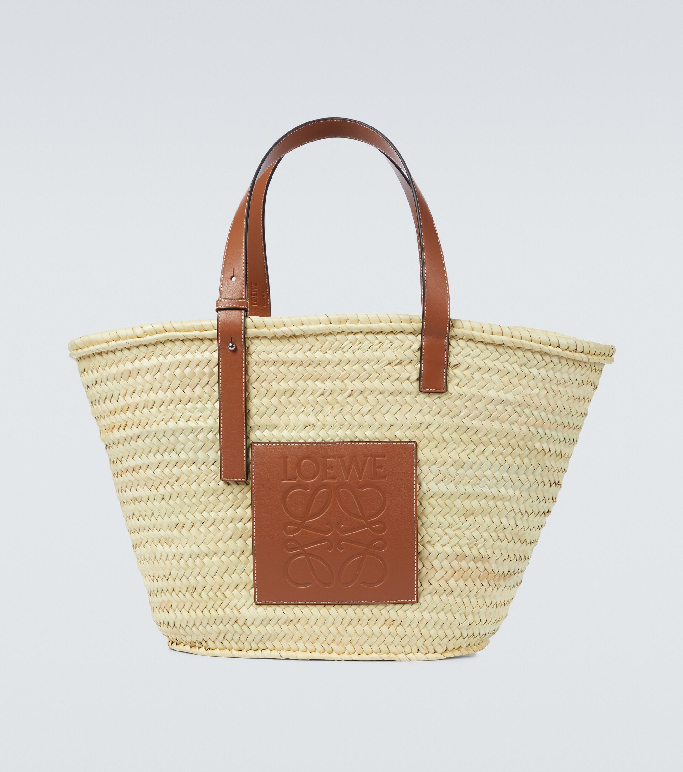Cesta grande con Anagrama Loewe de Cuero de hombre | Lyst