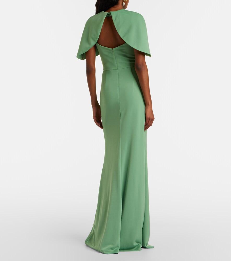 mom and daughter matching evening dresses Cowl Neck Slip Dress | Sage Green Dress main image 0
