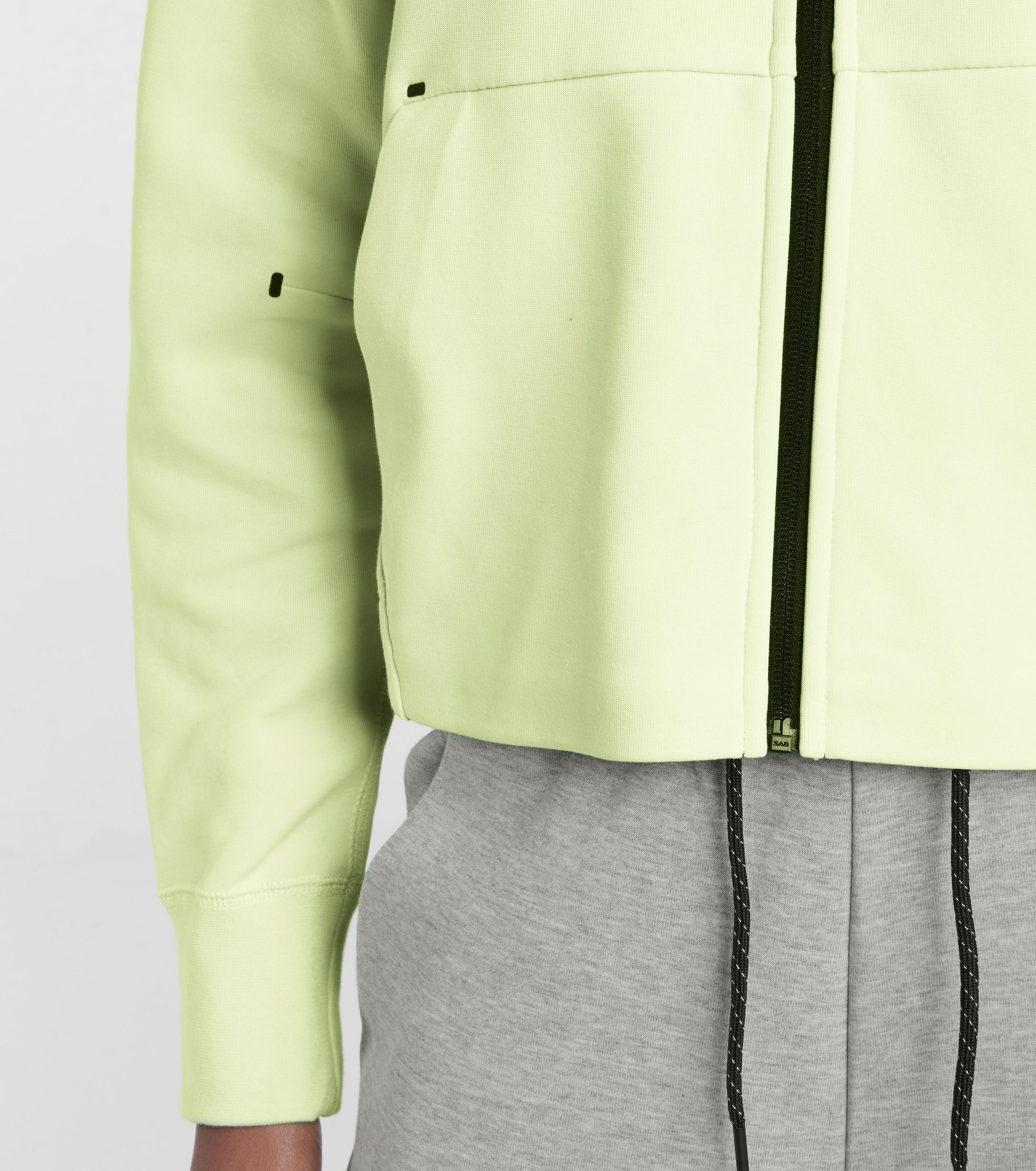Nike Techfleece Windrunner Jacket in Yellow Lyst