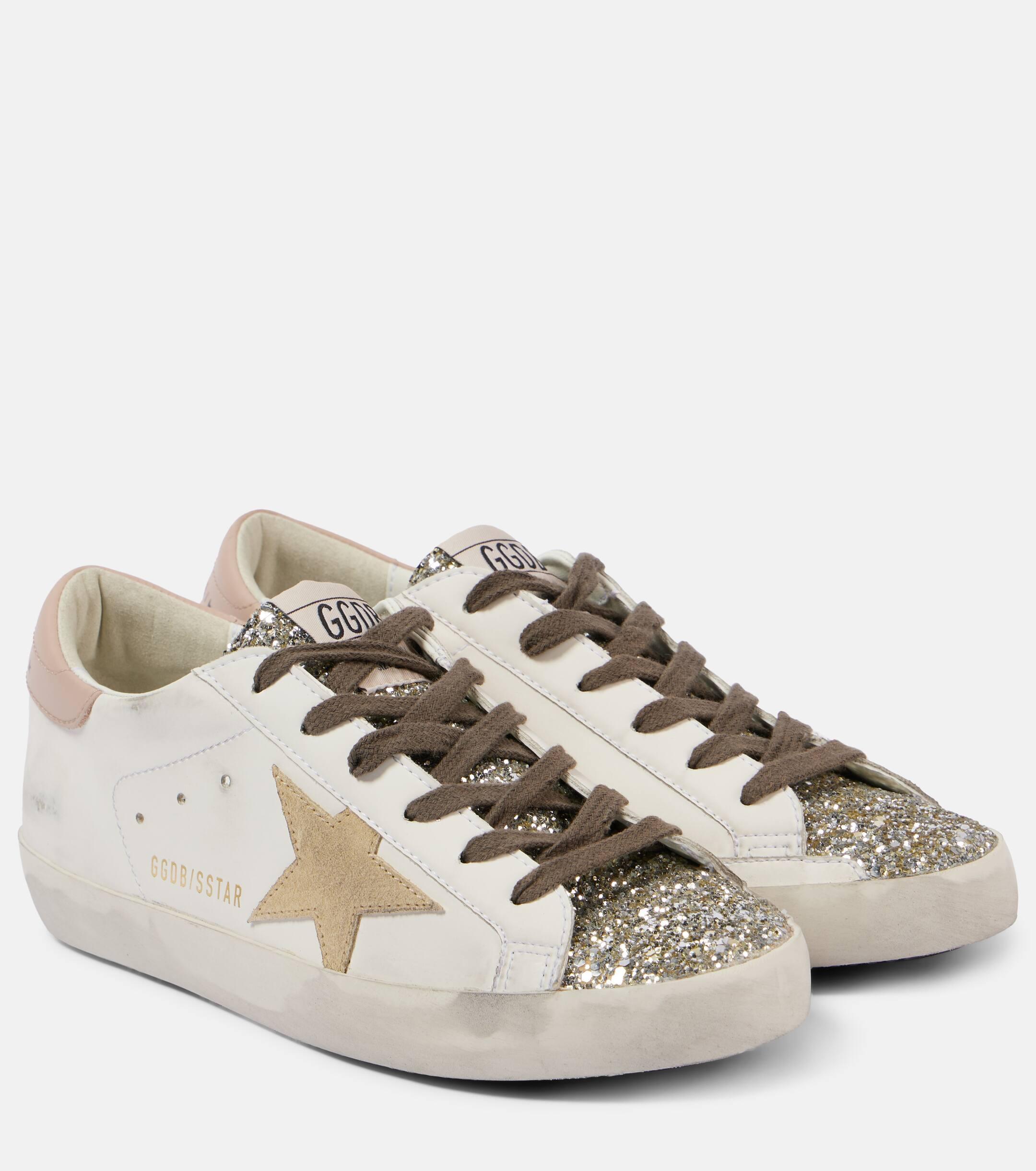 Glitter star sneakers hotsell