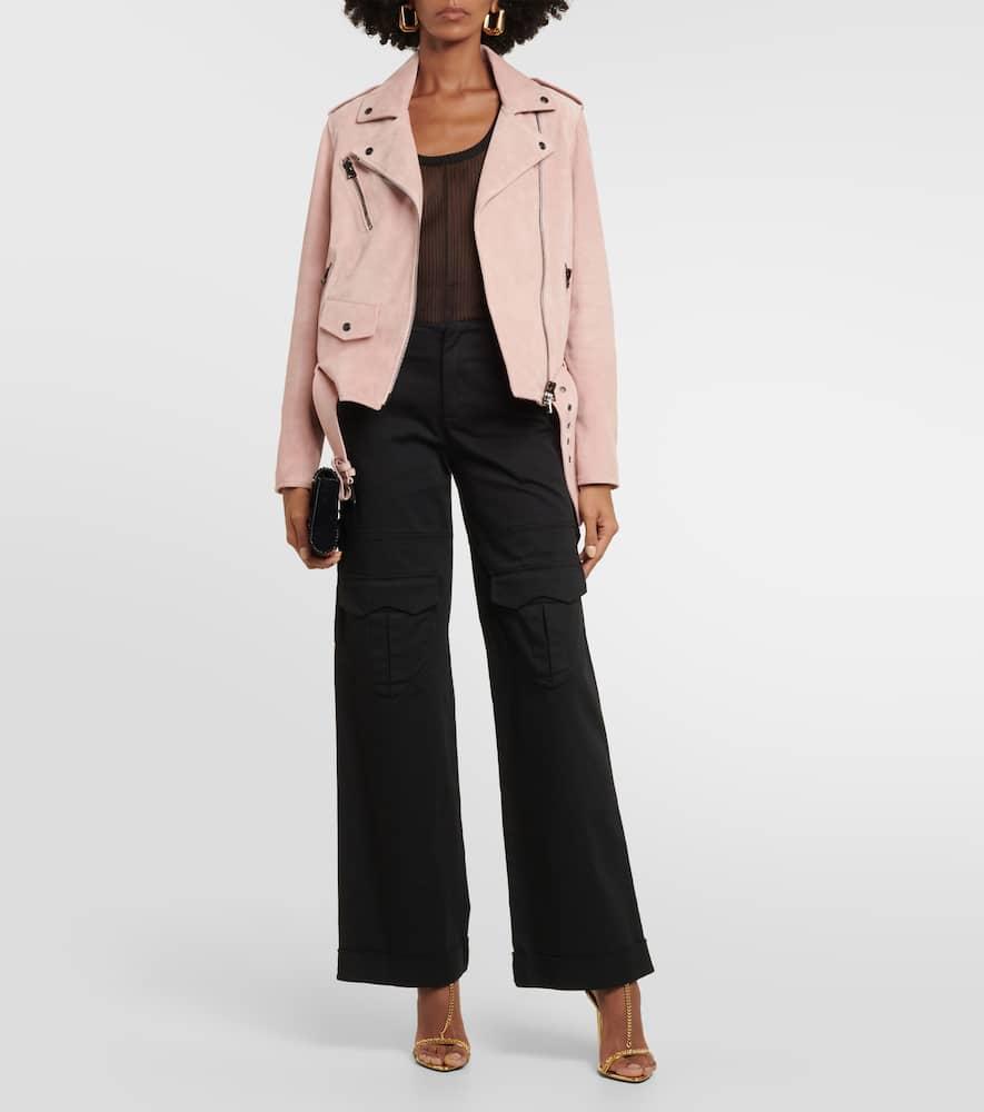 Tom ford clearance pink suede jacket
